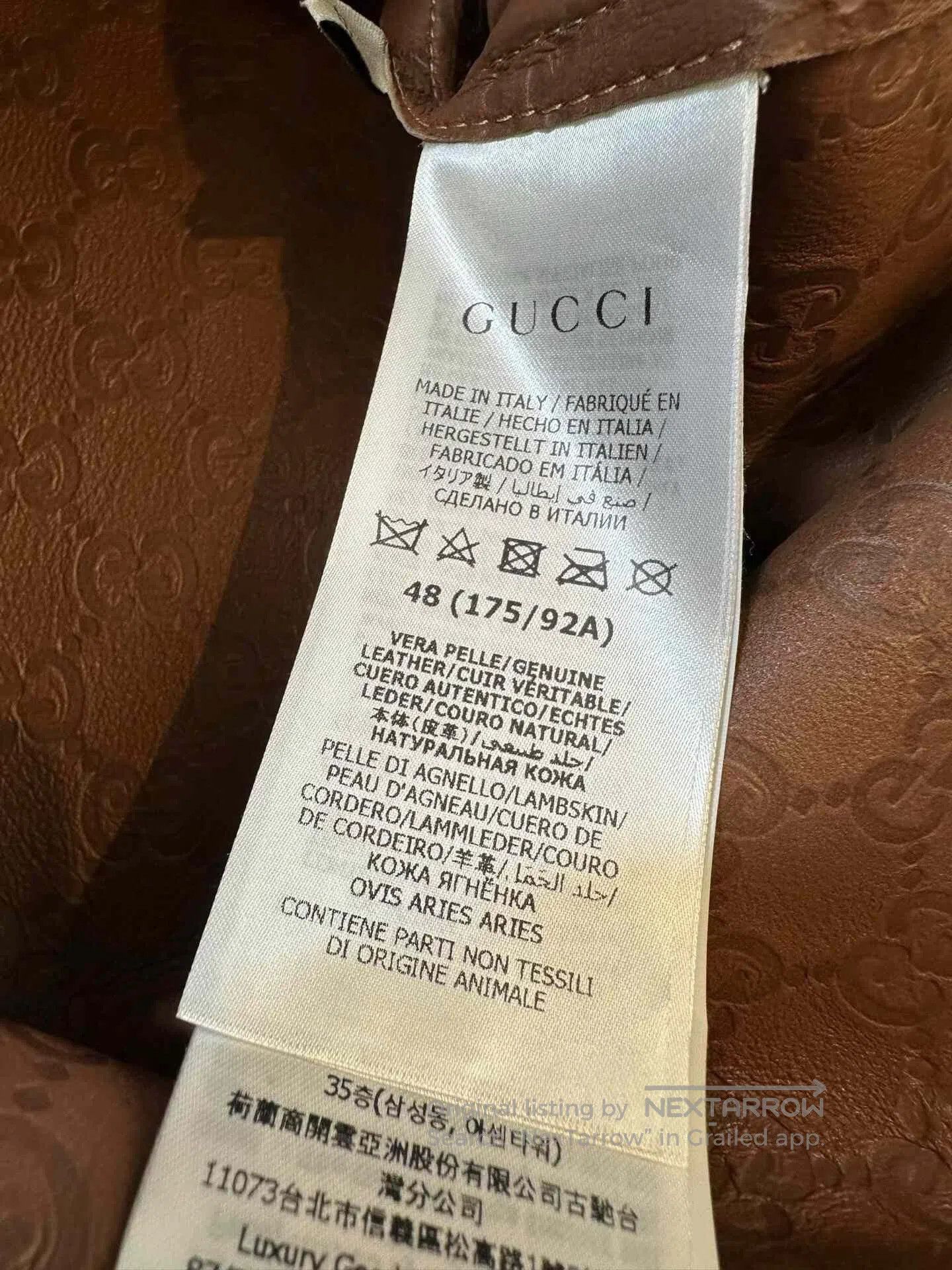Gucci Gucci Brown Single. Size US S / EU 44-46 / 1 - 7 Thumbnail