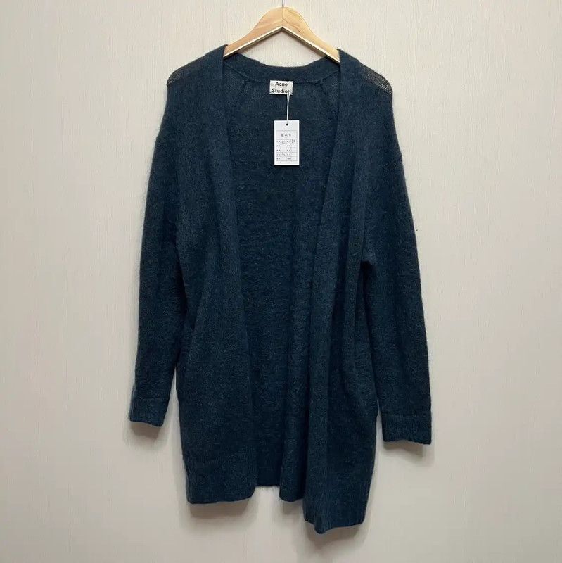 Acne Studios Acne Studios Blue Wool Cardigan for Women Size XS / US 0-2 / IT 36-38 - 1 Thumbnail