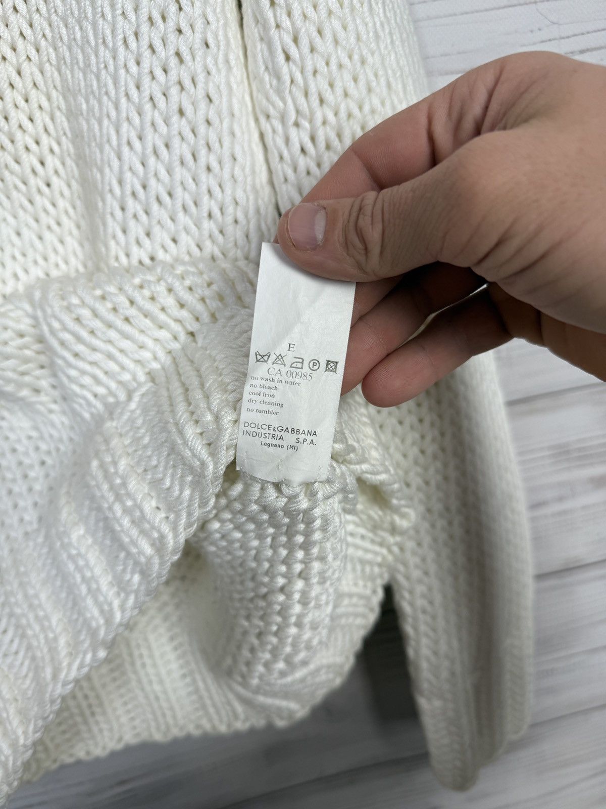 Dolce & Gabbana Dolce & Gabbana Wool Cardigan Knit Size M Size US M / EU 48-50 / 2 - 9 Thumbnail