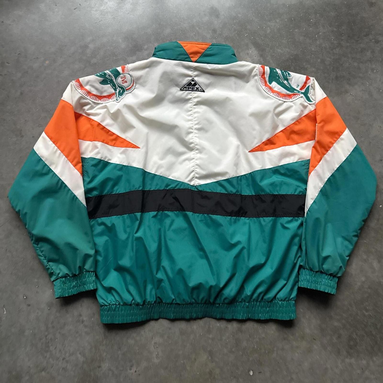 Other Miami Dolphins Vintage 90’s Apex Sportswear Jacket Size US XL / EU 56 / 4 - 2 Thumbnail