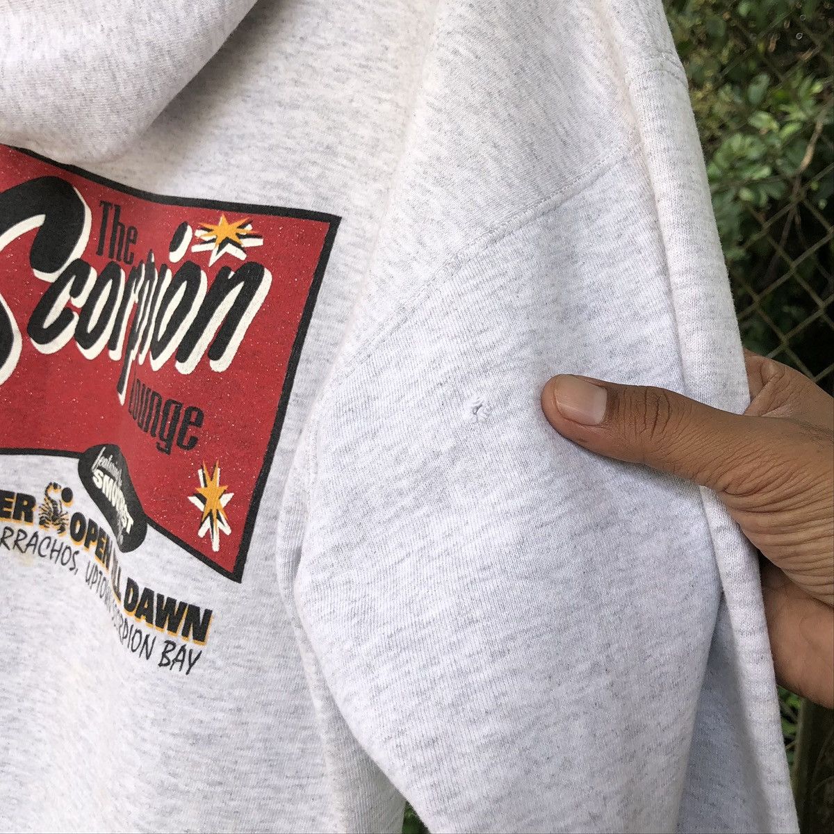 Vintage Vintage 90s Scorpion Sweatshirt Hoodie Size US M / EU 48-50 / 2 - 3 Thumbnail
