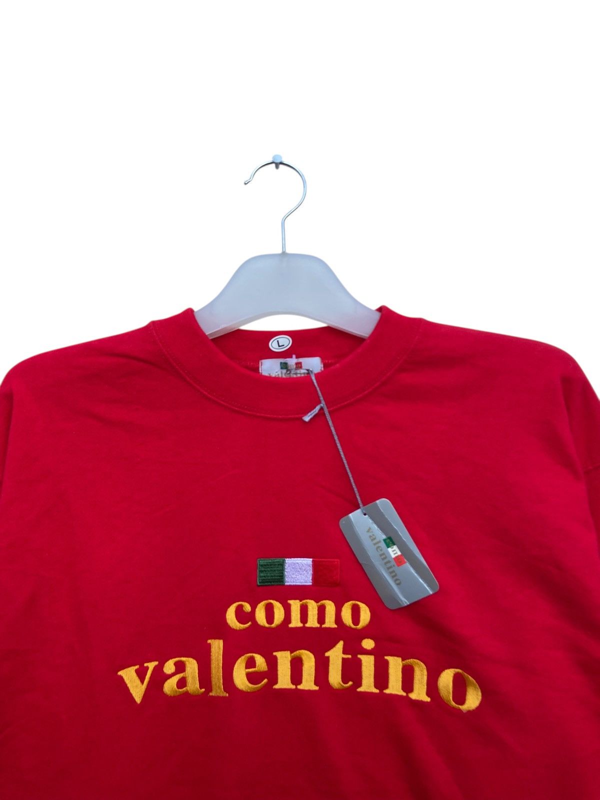 Valentino Vintage Como Valentino Spellout Sweatshirt Size US M / EU 48-50 / 2 - 3 Thumbnail