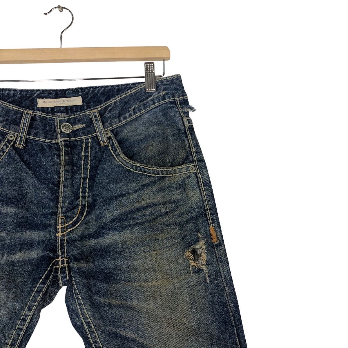 Japanese Brand 🔥Biker Jeans Rider Denim People & Republic Issey Miyake Size US 32 / EU 48 - 6 Thumbnail