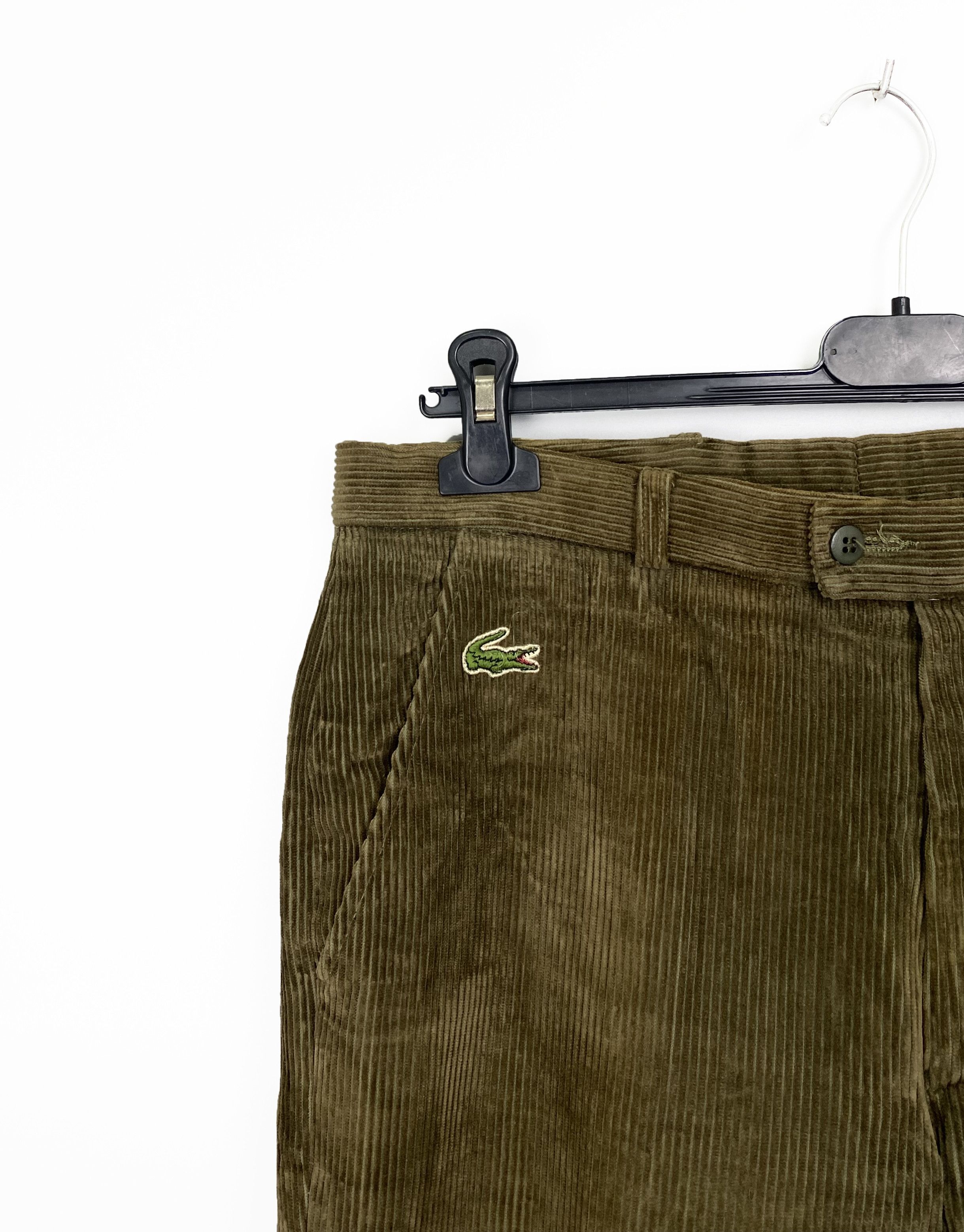 Lacoste LACOSTE Vintage Velvet Pant Made in France Size 40 Size US 31 - 3 Thumbnail