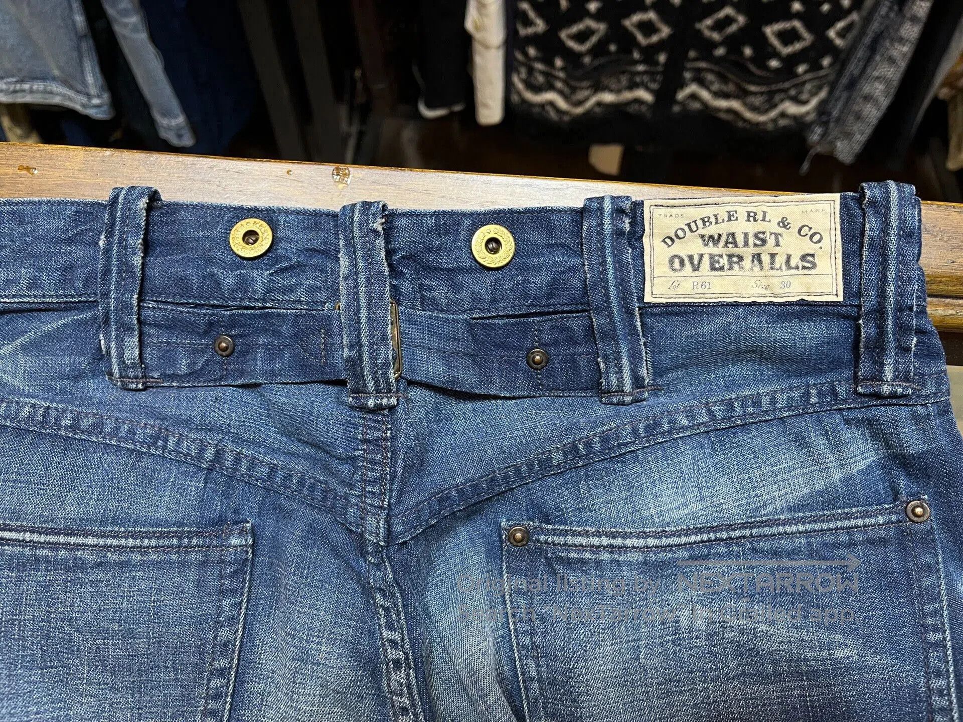 RRL Ralph Lauren vintage rrl casual denim pants by ralph lauren. Size US 30 / EU 46 - 5 Thumbnail