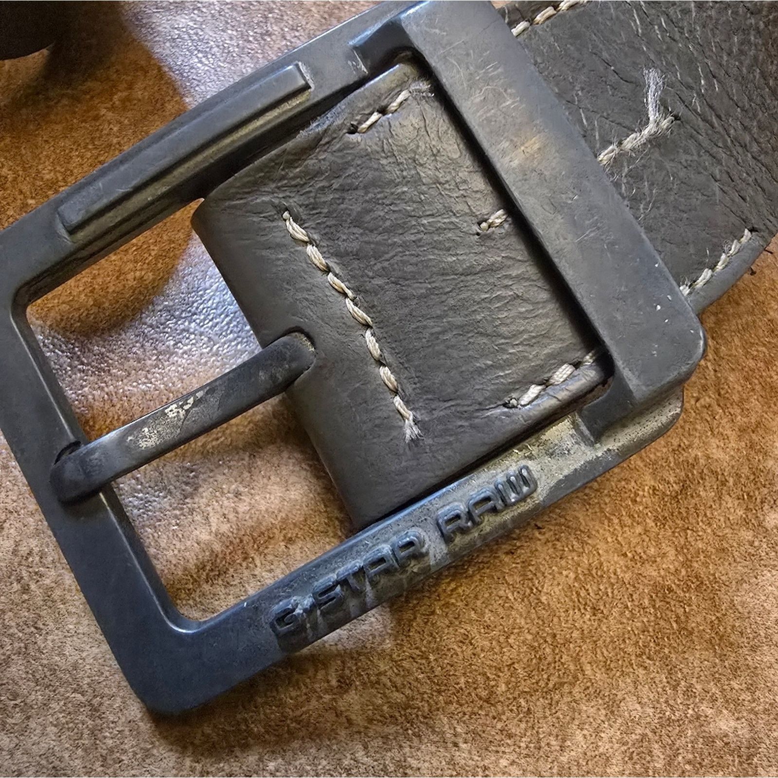 Other Grey Leather | G-STAR | 49 Milburn Belt Size ONE SIZE - 4 Thumbnail