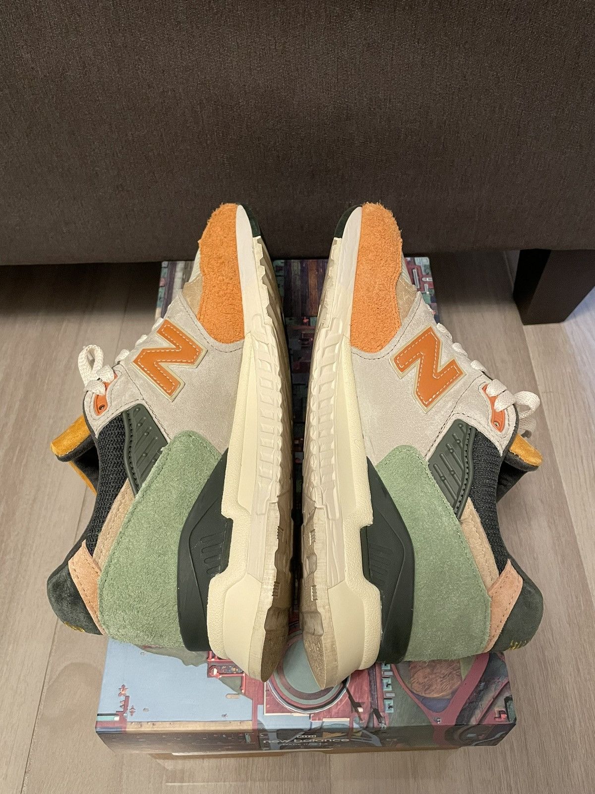 New Balance Kith New Balance 998 'Ronnie Fieg x Frank Lloyd Foundation' Size US 7.5 / EU 40-41 - 4 Thumbnail