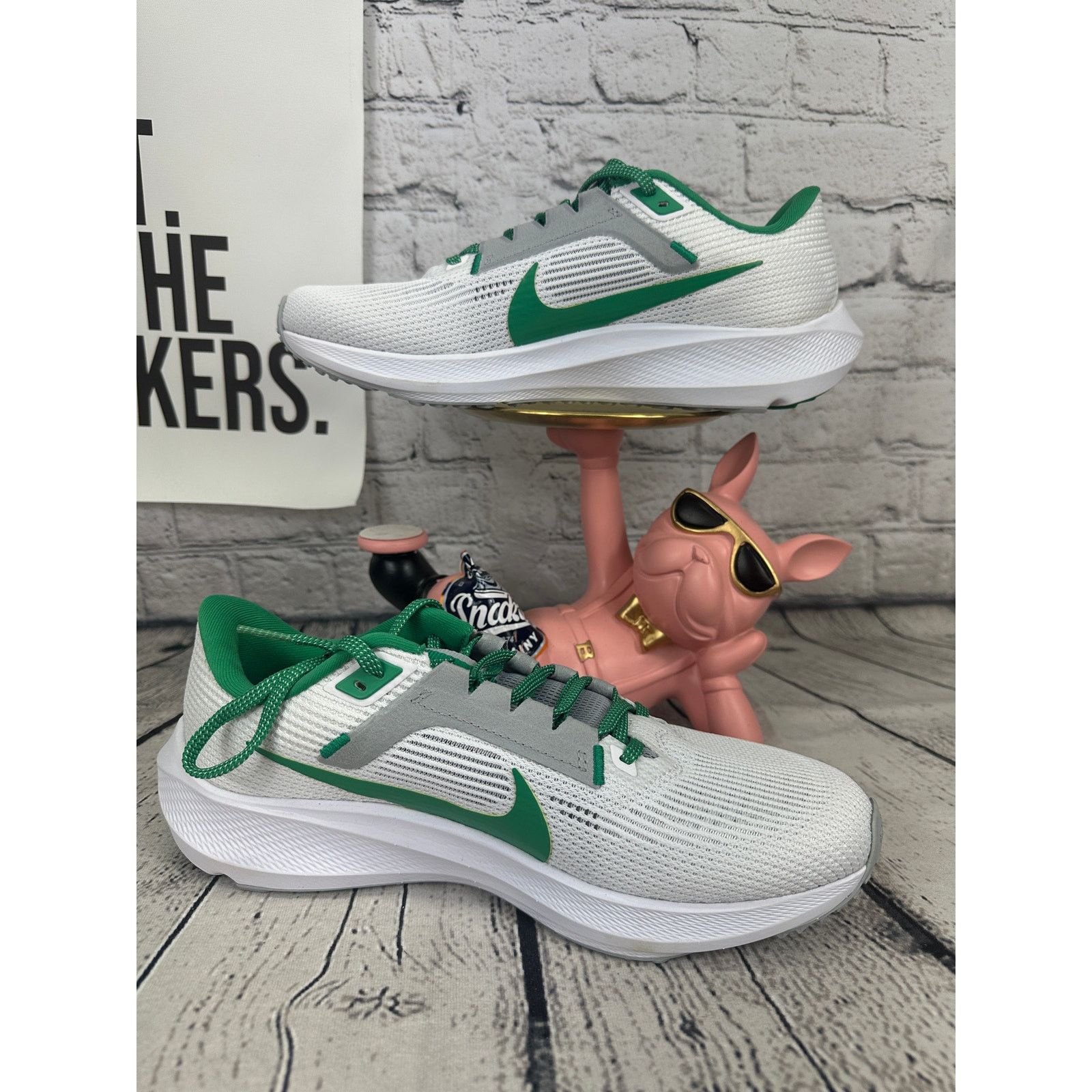 Nike Nike Pegasus 40 Running Shoes Mens 8.5 Green Norfolk Spartan Size US 9 / EU 42 - 6 Thumbnail