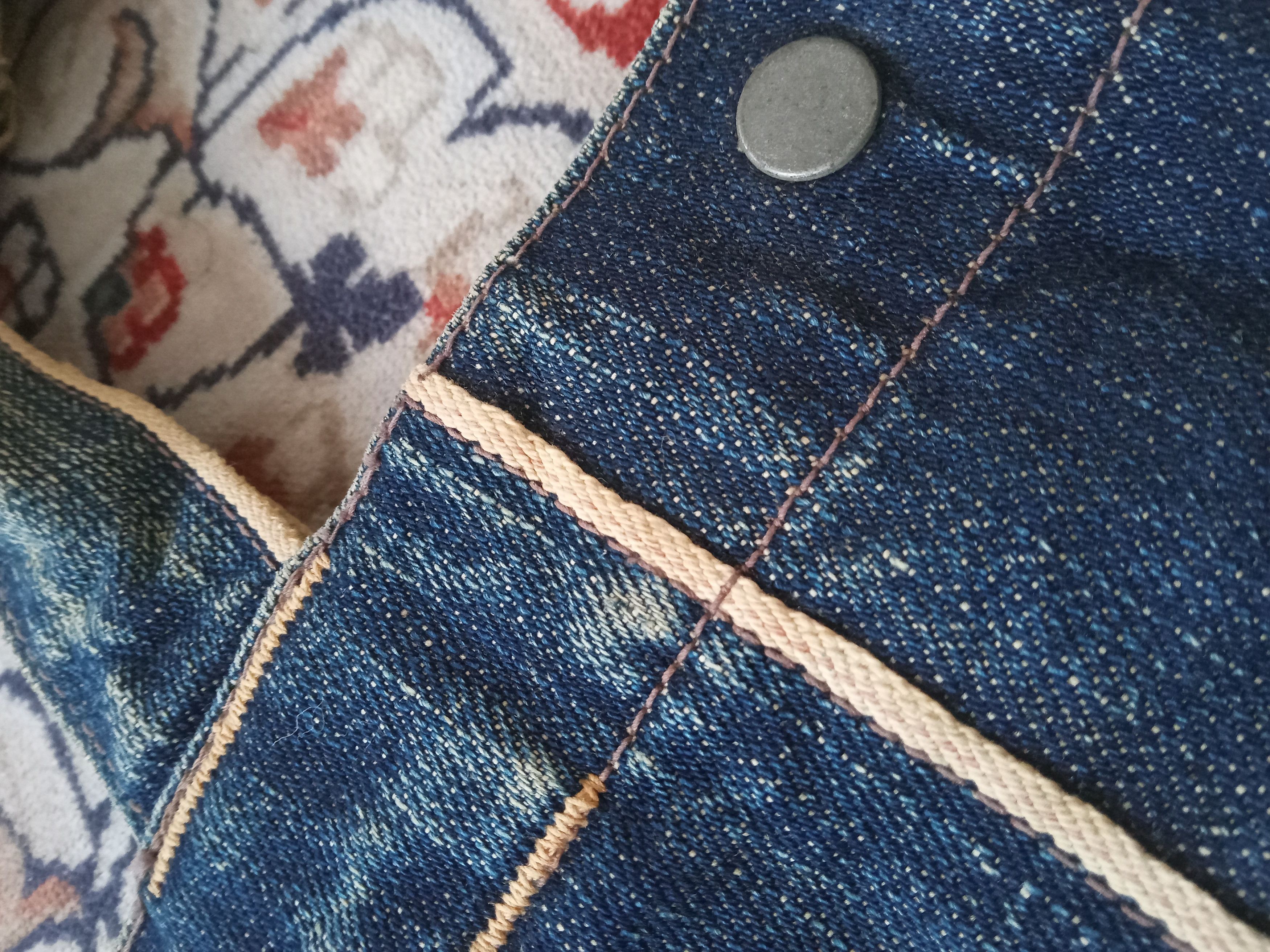 Vintage Vintage Joe McCoy Selvedge Denim Small Tote Bag Size ONE SIZE - 5 Thumbnail