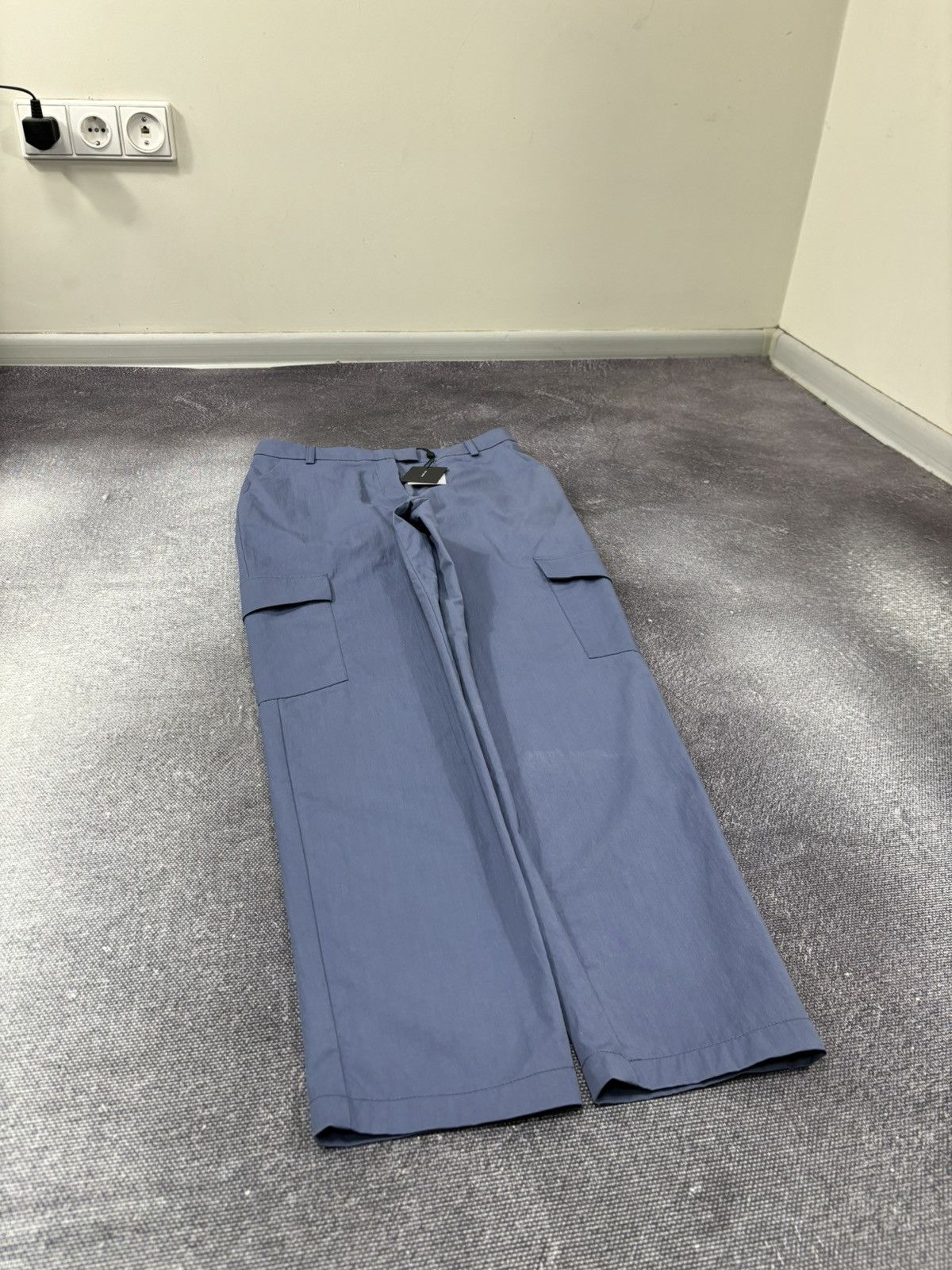 Cop Copine Cop Copine Mercurius NWT Women’s Blue Cargo Pants Size 27" / US 4 / IT 40 - 3 Thumbnail