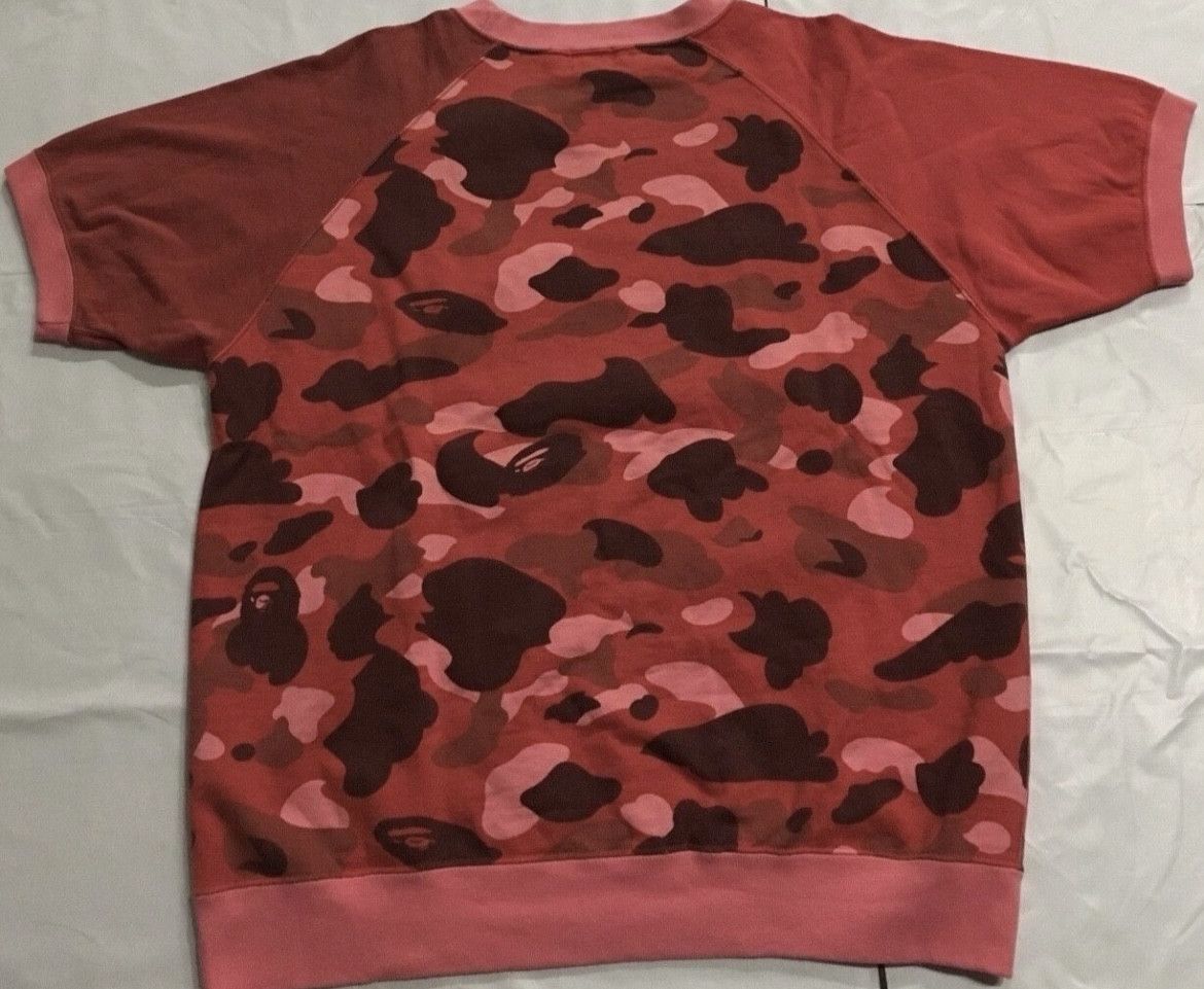 Bape Bape red camo crew neck sweatshirt Size US S / EU 44-46 / 1 - 2 Thumbnail