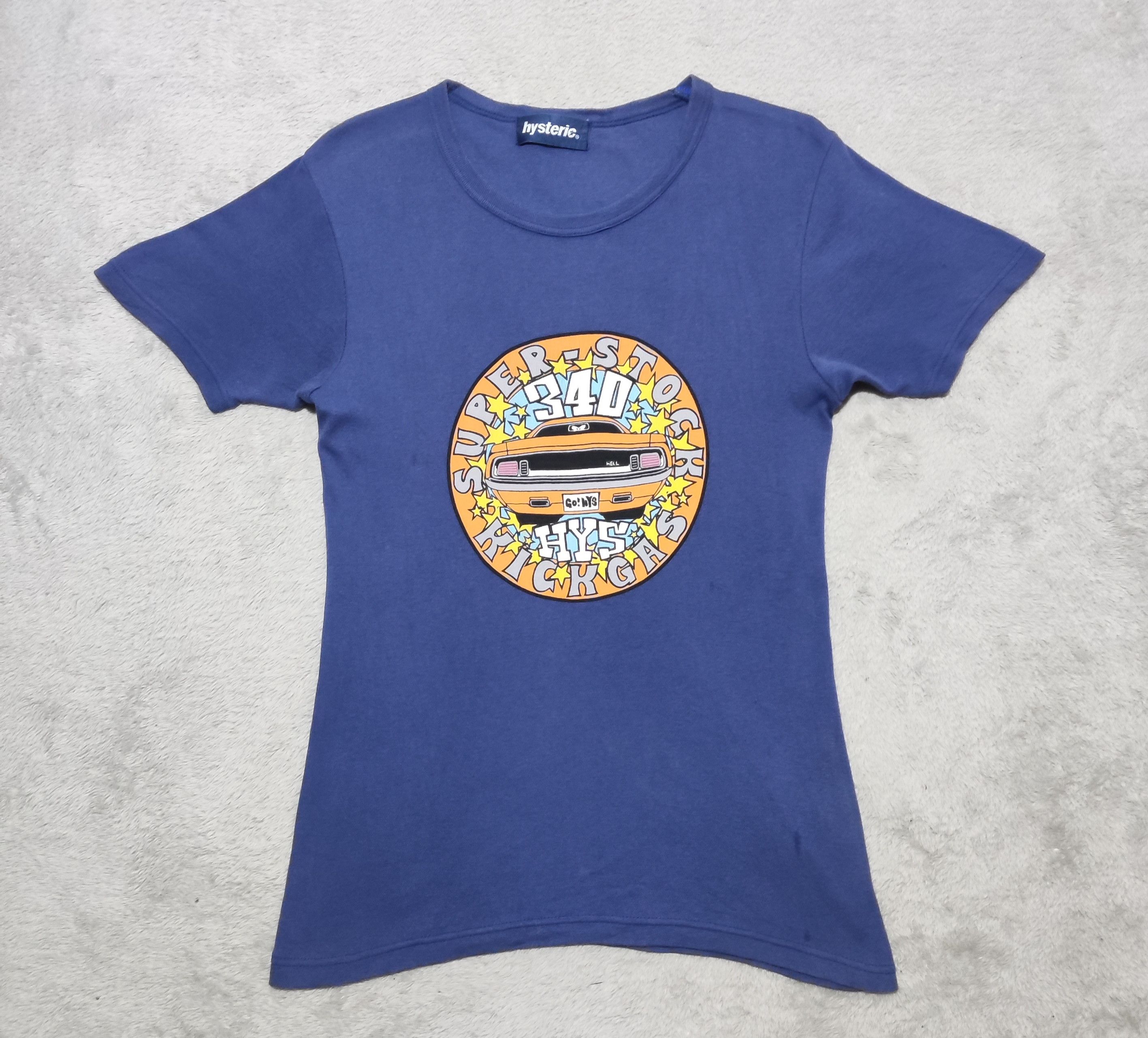 Hysteric Glamour Rare Hysteric Glamour "HYS Kick Gas" Japan Car Graphic Tee Size M / US 6-8 / IT 42-44 - 2 Thumbnail
