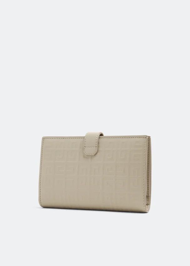 Givenchy o1srvl11e0325 Size: OS / G-Cut Wallet in Beige Size ONE SIZE - 3 Thumbnail