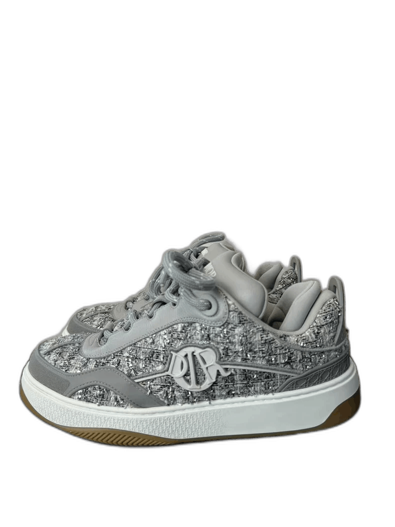 Dior Dior Gray Limited Edition Sneakers B9S-2505 Size US 10 / EU 43 - 1 Thumbnail