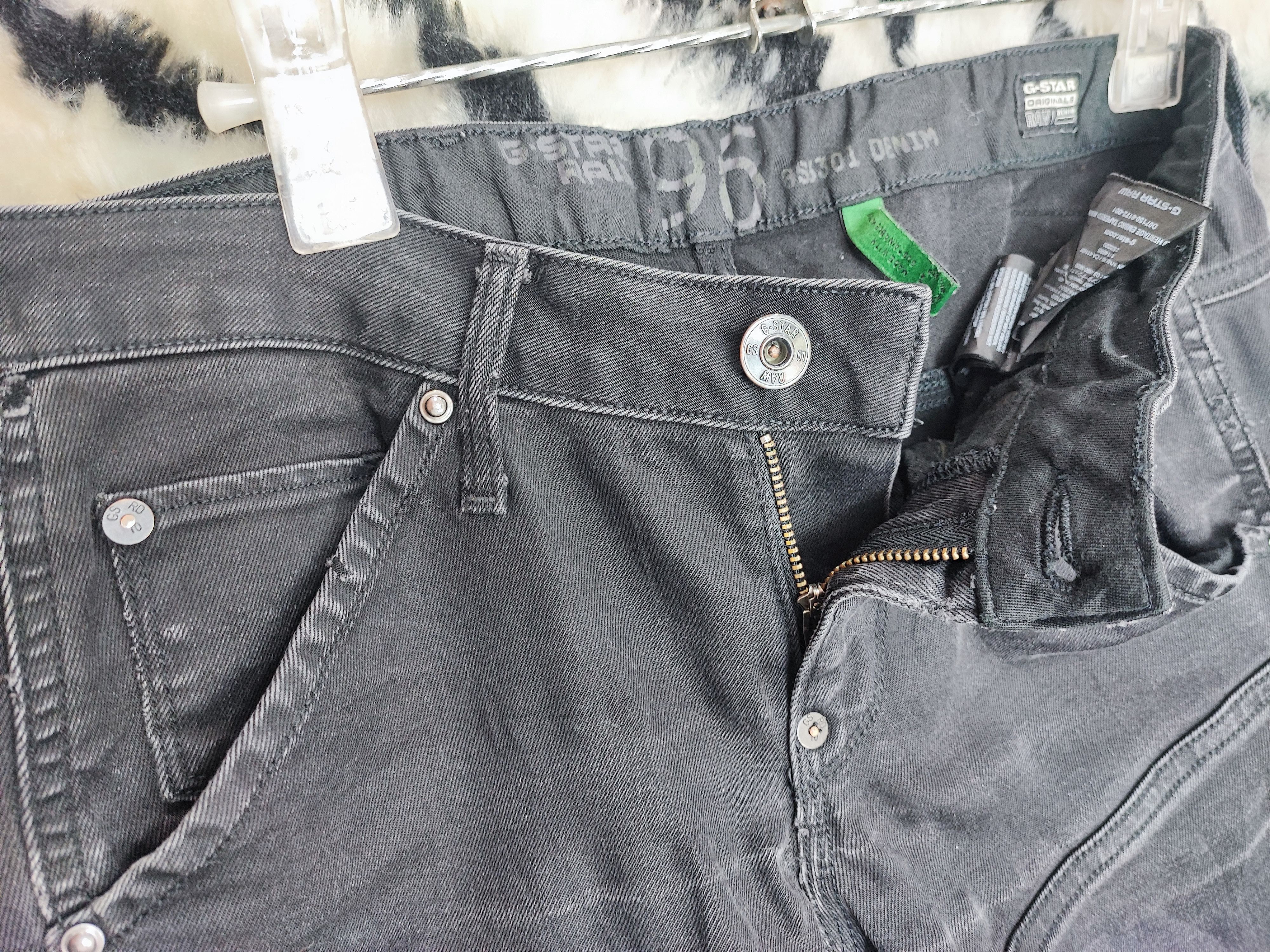 G-Star Mens G Star Raw 96 Denim Stretch Jeans Low Rise Size US 31 - 11 Thumbnail