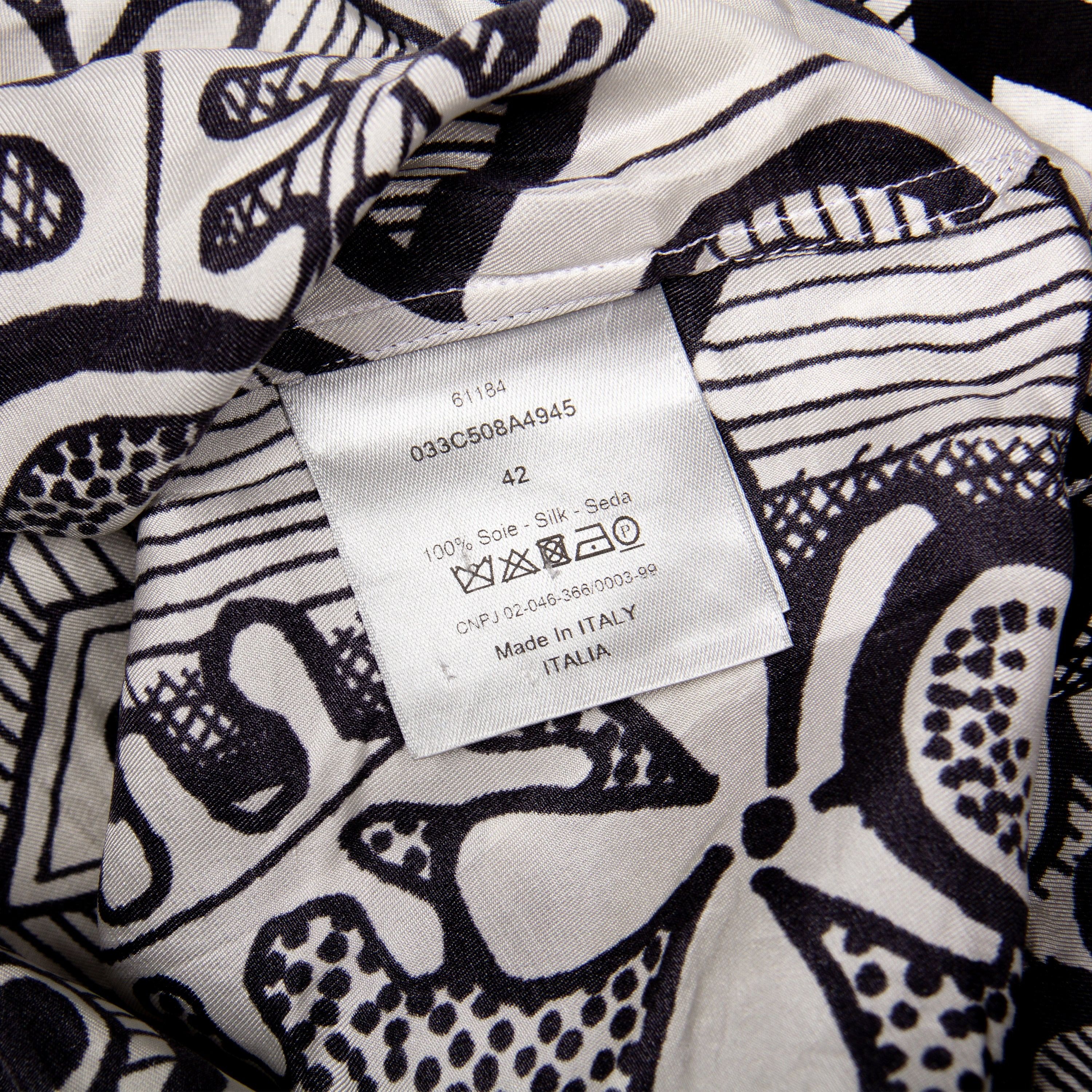 Dior × Stussy DIOR x STUSSY SILK FLORAL BUTTON UP SHIRT | 42 Size US XL / EU 56 / 4 - 5 Thumbnail