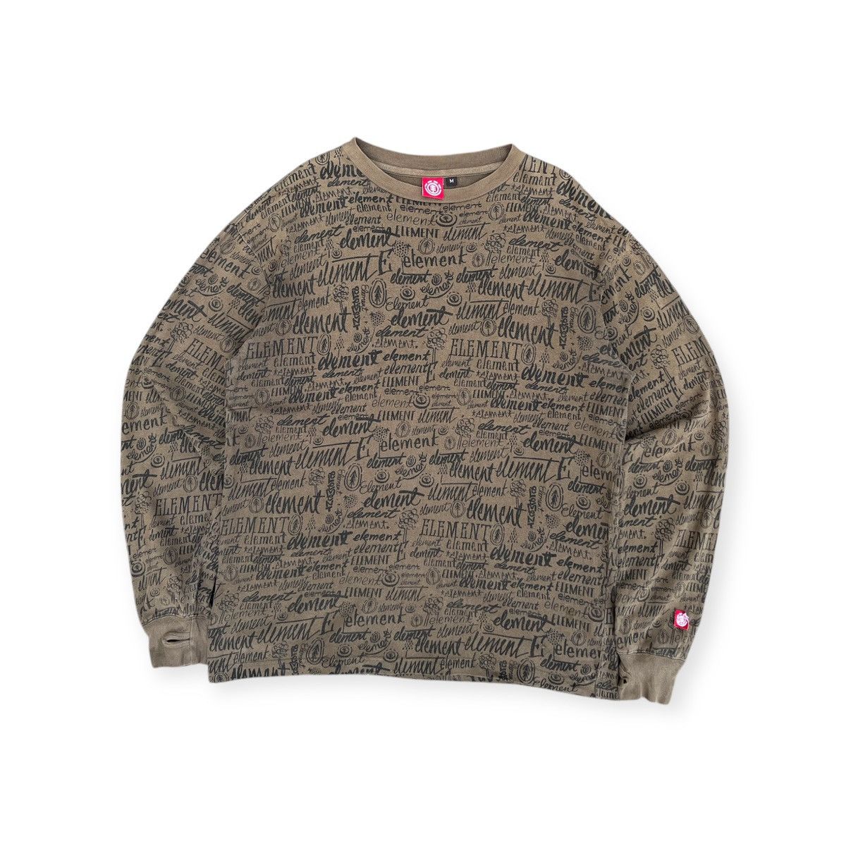 Element × Vintage Y2K Element All Over Print Longsleeve Tee Size US M / EU 48-50 / 2 - 1 Thumbnail