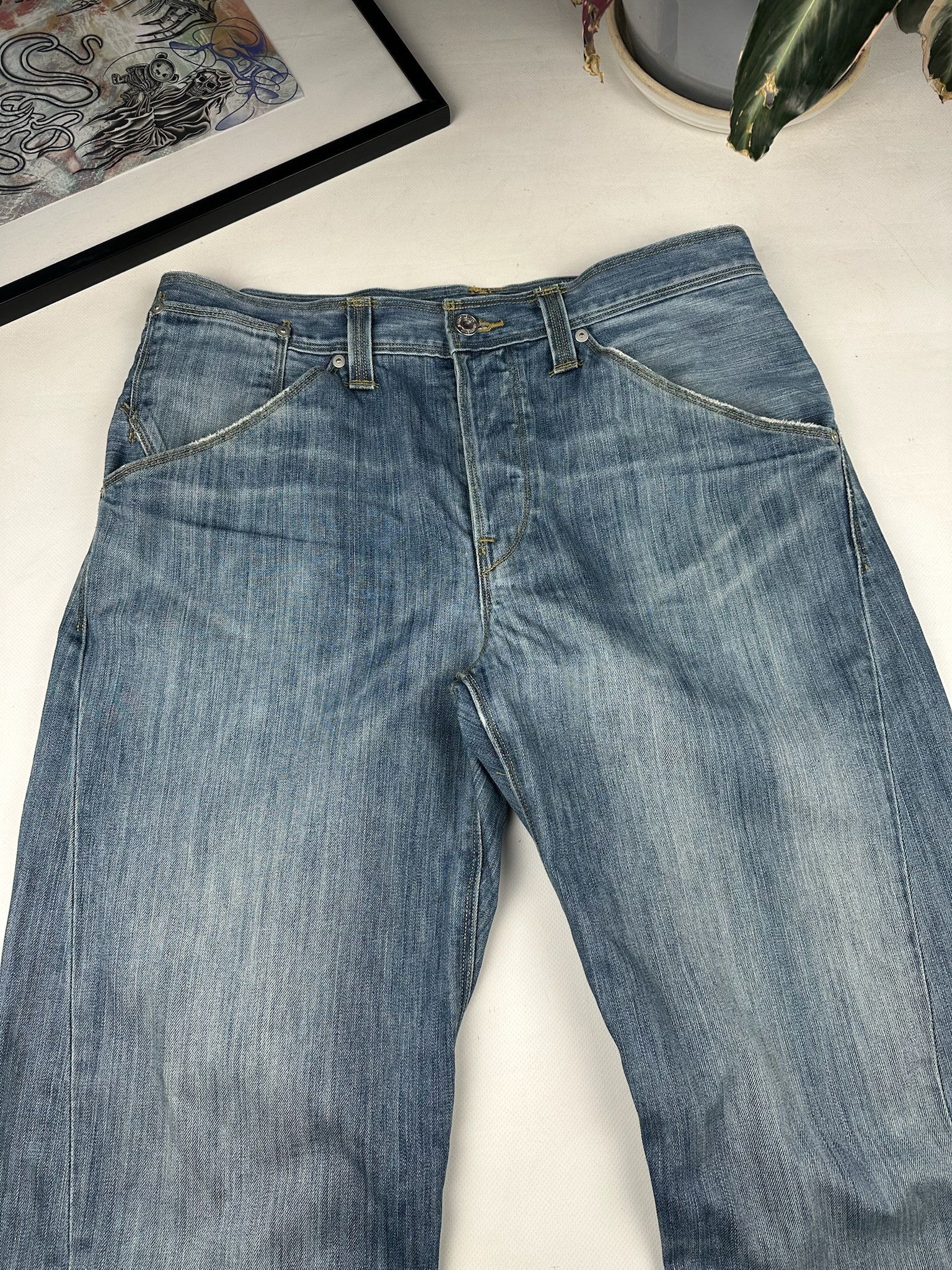 Levi's Vintage Levis Engineered Japan Denim Jeans Size US 32 / EU 48 - 3 Thumbnail