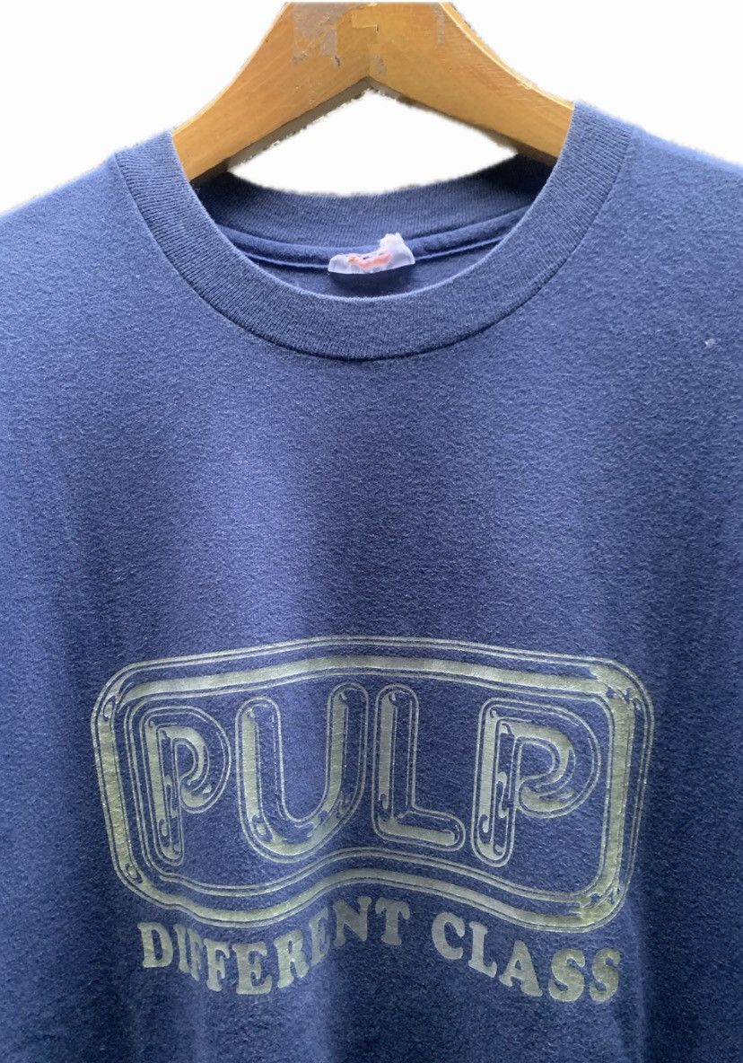 Band Tees Vintage 90s Pulp Shirt Britpop Oasis,Blur, Supergrass Size US XL / EU 56 / 4 - 2 Thumbnail