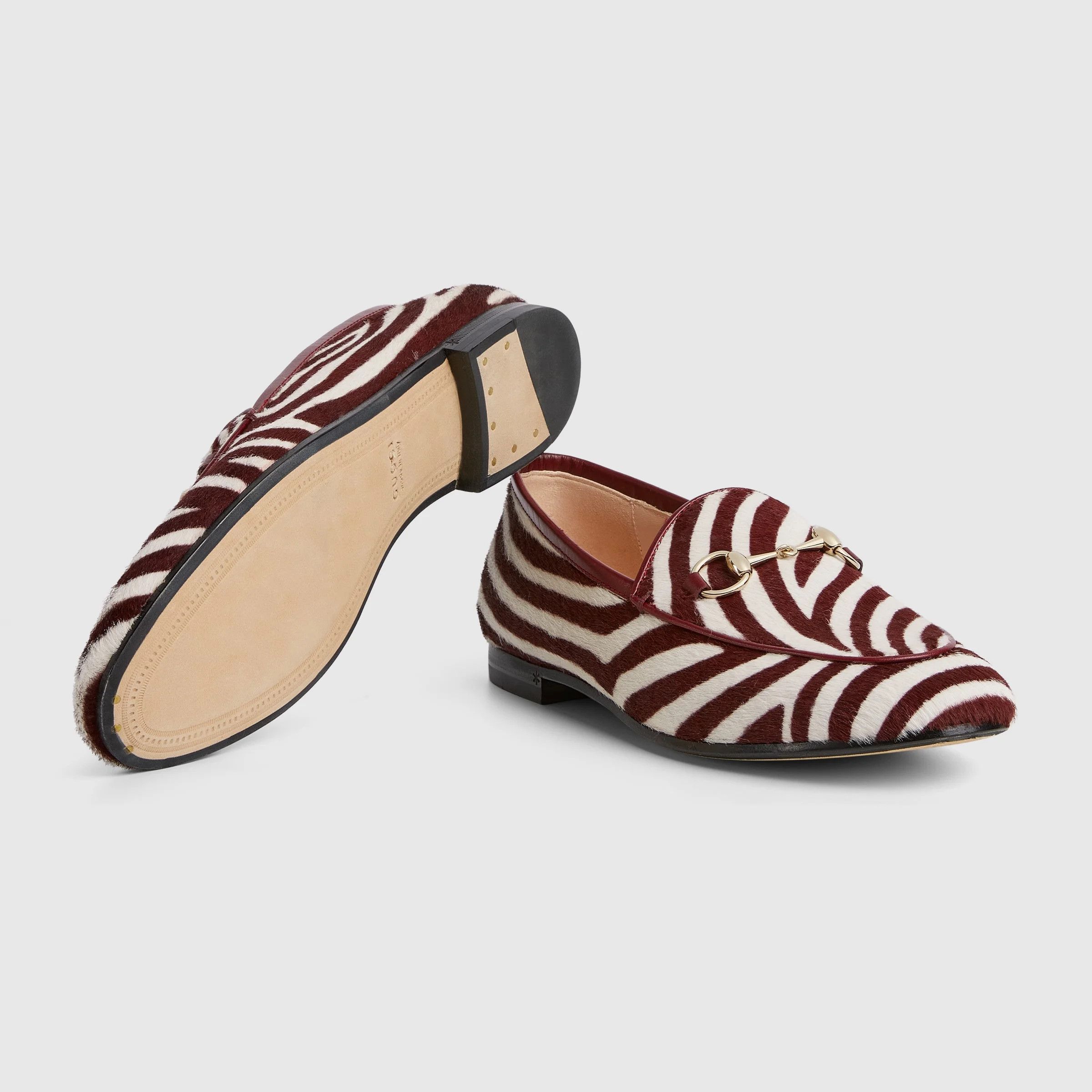 Gucci oc11z0226 Women's Gucci Jordaan Loafers In Multicolor Size US 5 / IT 35 - 6 Thumbnail