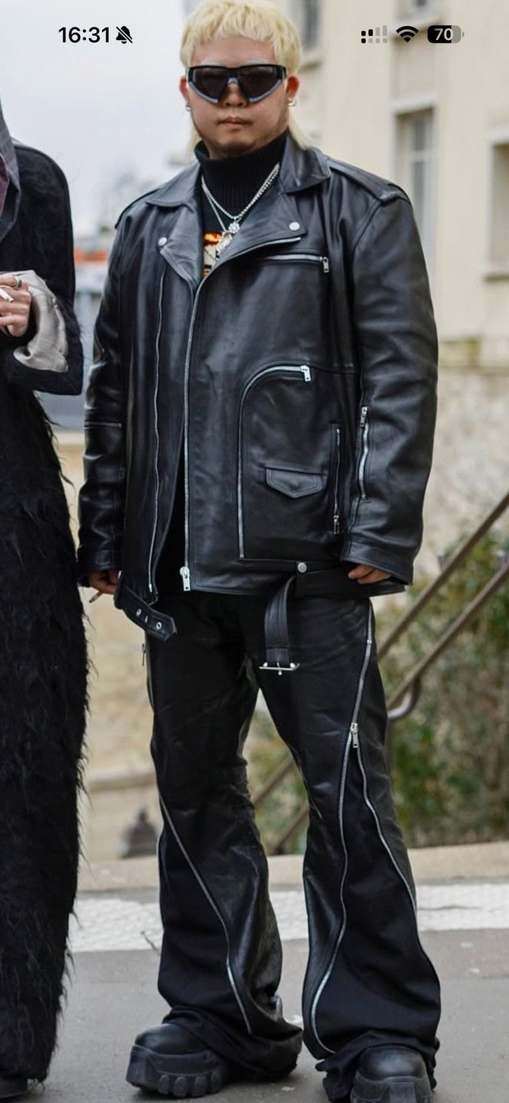 Rick Owens Rick owens 24FW Jumbo Bauhaus Leather jacket Size US M / EU 48-50 / 2 - 9 Thumbnail