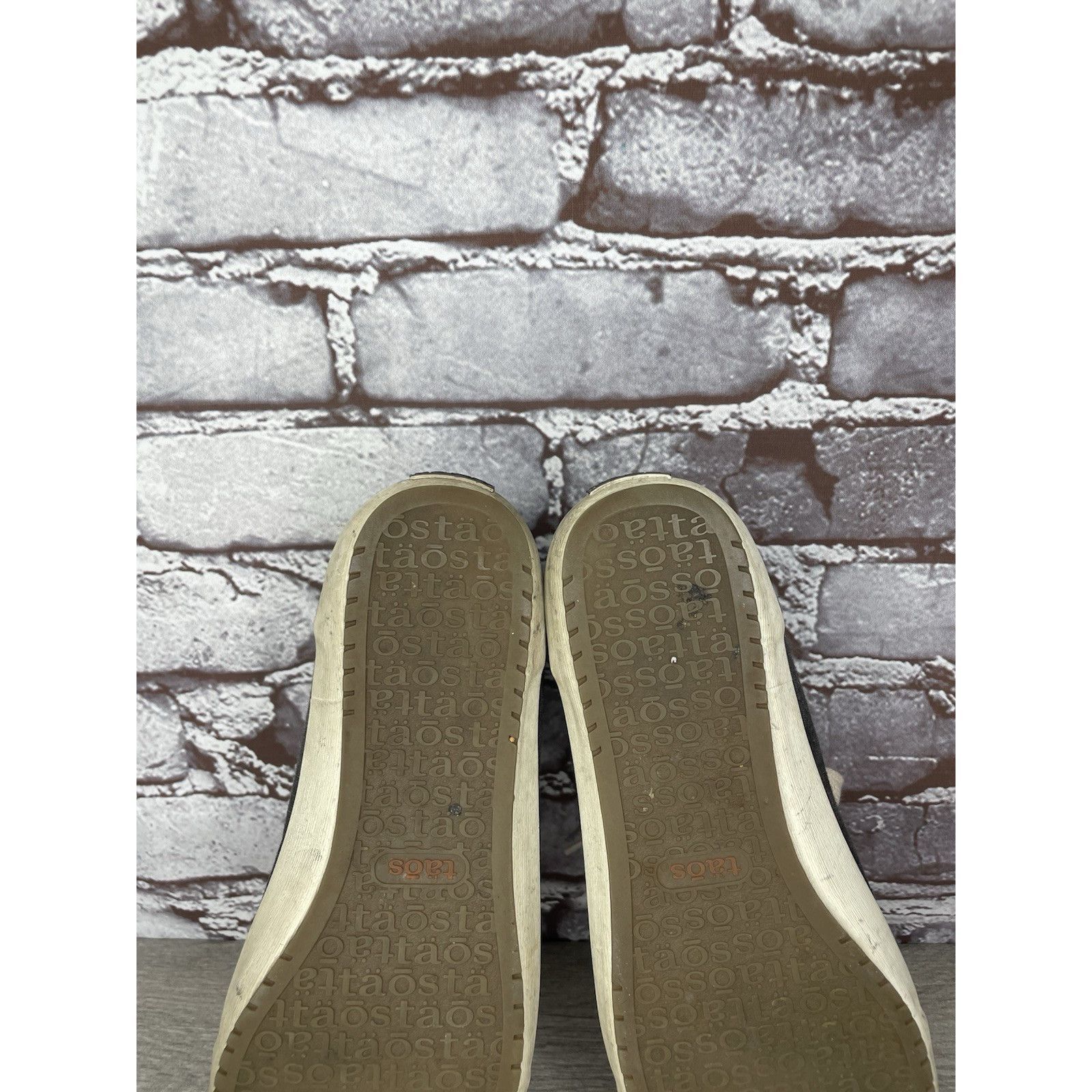 Other Taos Moc Star Gray Canvas Denim Lace Up Low Sneakers Shoes W Size US 7.5 / IT 37.5 - 7 Thumbnail