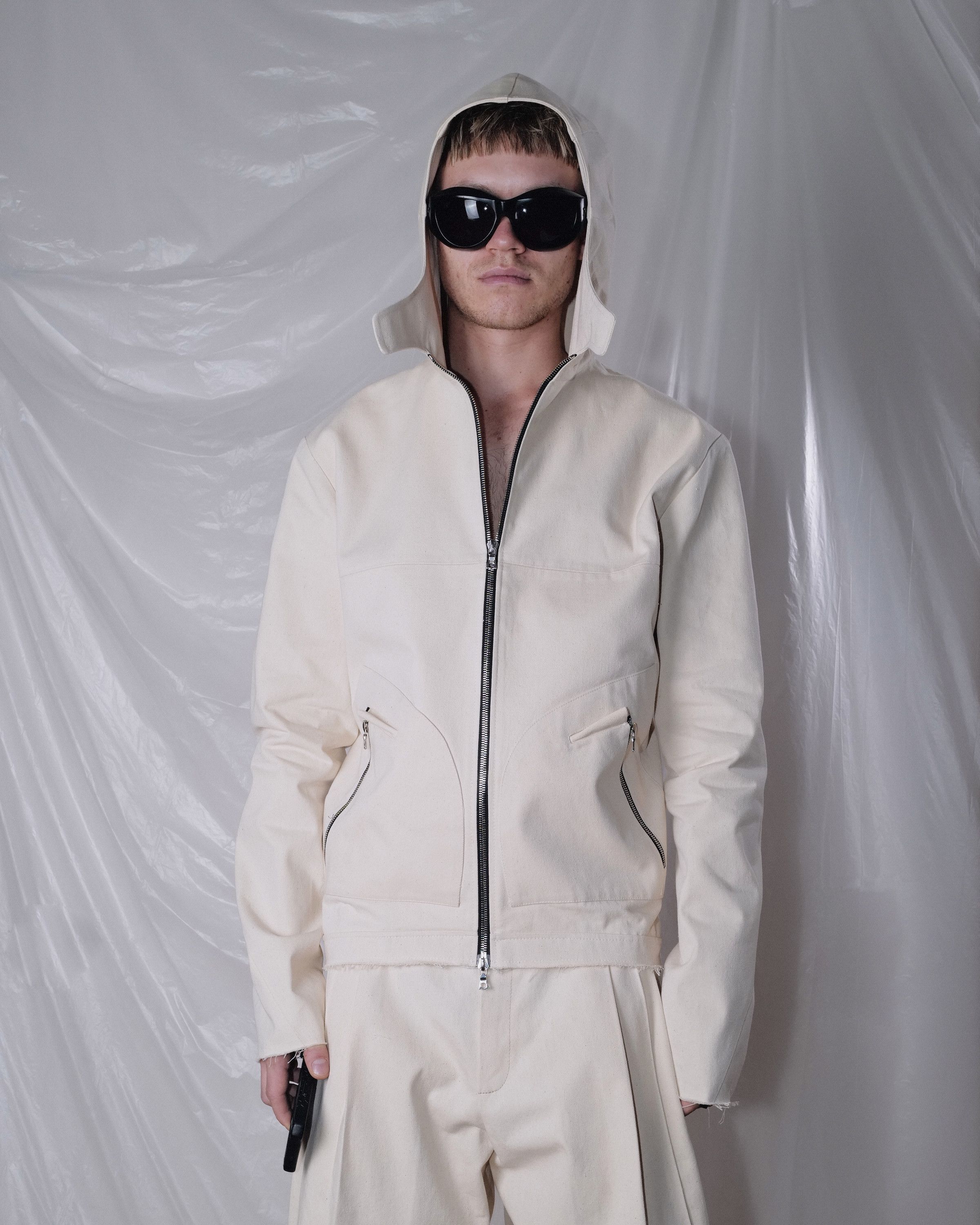 Other HOODED COTTON TAILORED JACKET Size US M / EU 48-50 / 2 - 8 Thumbnail