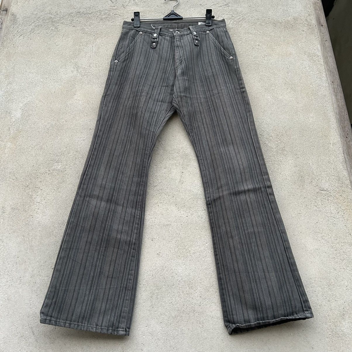 semanticdesign Vintage Flared Denim Semantic Design Stripe Size US 28 / EU 44 - 7 Thumbnail