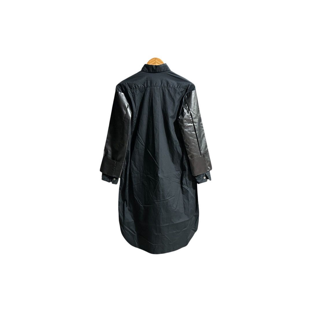 Comme des Garcons 🔥Archived Ss10 Comme Des Garcons Long Shirt PVC Sleeve Size US XS / EU 42 / 0 - 3 Thumbnail