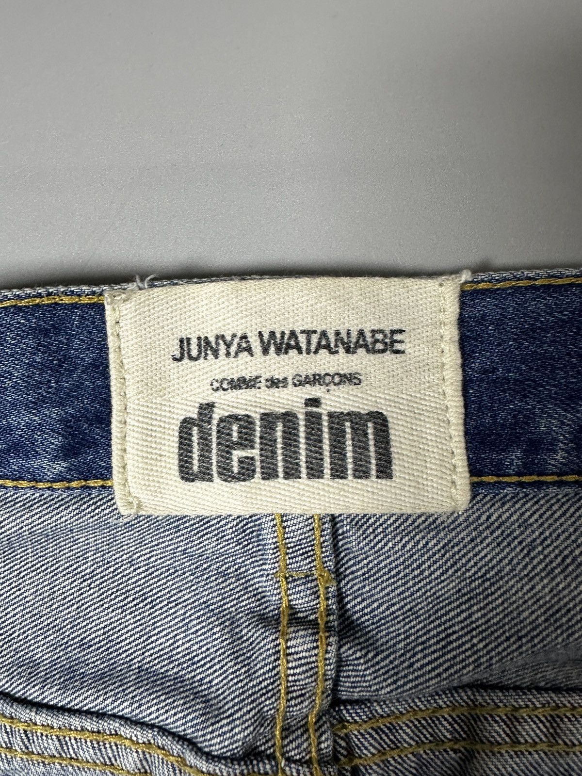 Comme des Garcons × Junya Watanabe CDG - JUNYA WATANABE — DENIM PATCHWORK JEANS Size US 32 / EU 48 - 5 Thumbnail