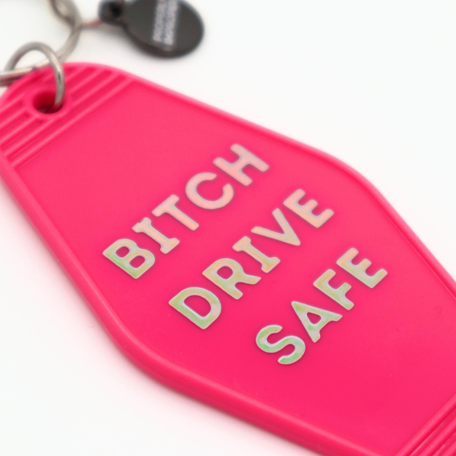 Other Hot Stamped Motel Keychain Drive Safe Size ONE SIZE - 2 Thumbnail