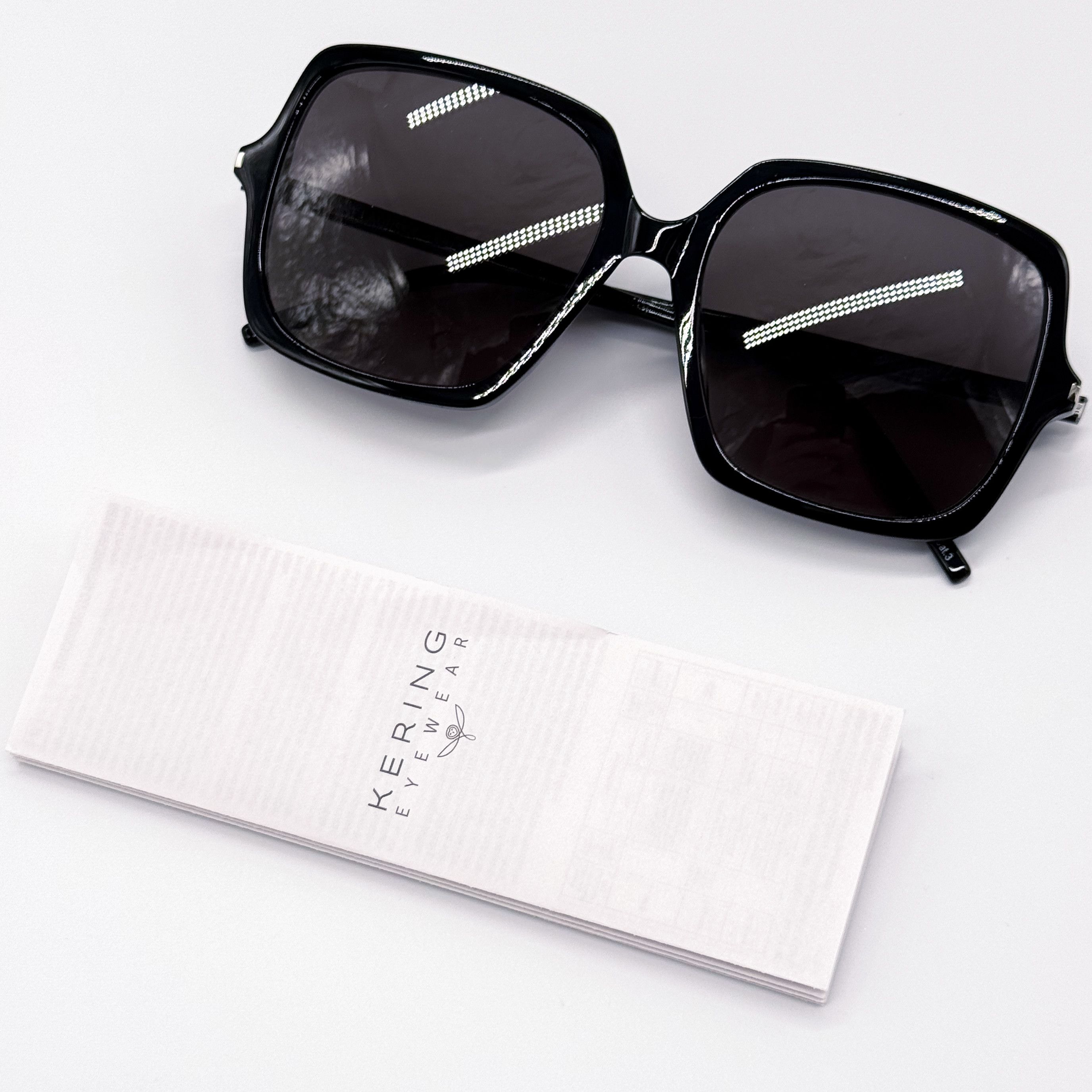 Saint Laurent Paris NEW SAINT LAURENT SL591 001 BLACK WOMEN SUNGLASSES Size ONE SIZE - 8 Thumbnail