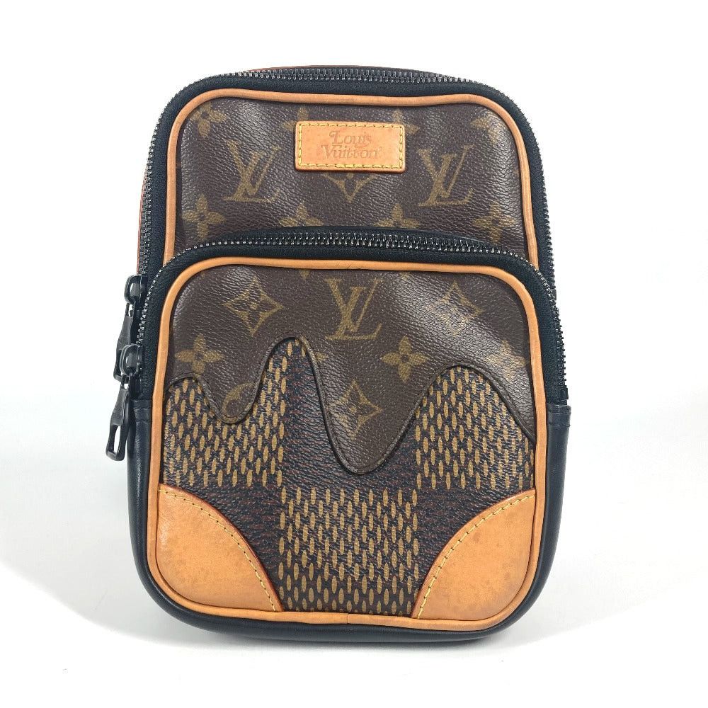 Louis Vuitton Louis Vuitton N40379 Damier Giant Nigo Collaboration Amazon Sling Bag Cross Body Briefcase Shoulder Canvas Unisex Brown Size ONE SIZE - 1 Thumbnail