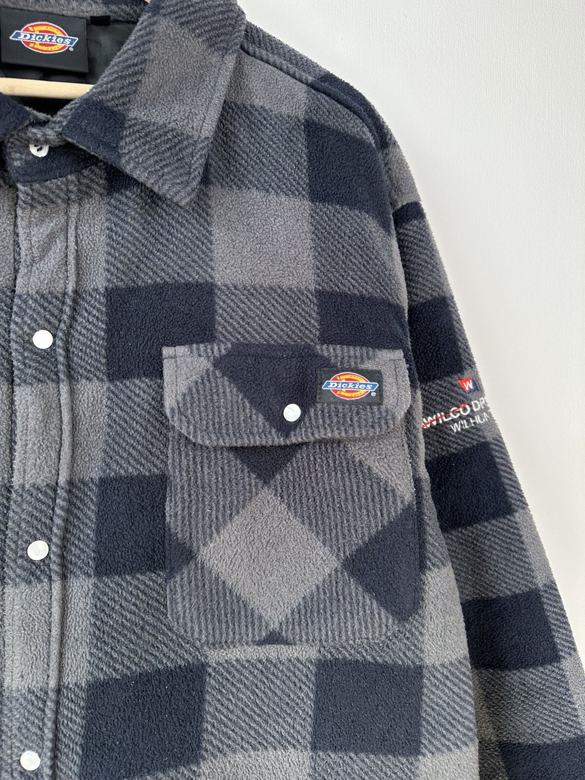 Dickies Vintage DICKIES Fleece Check Plaid Warm Jacket Size US XXL / EU 58 / 5 - 9 Thumbnail