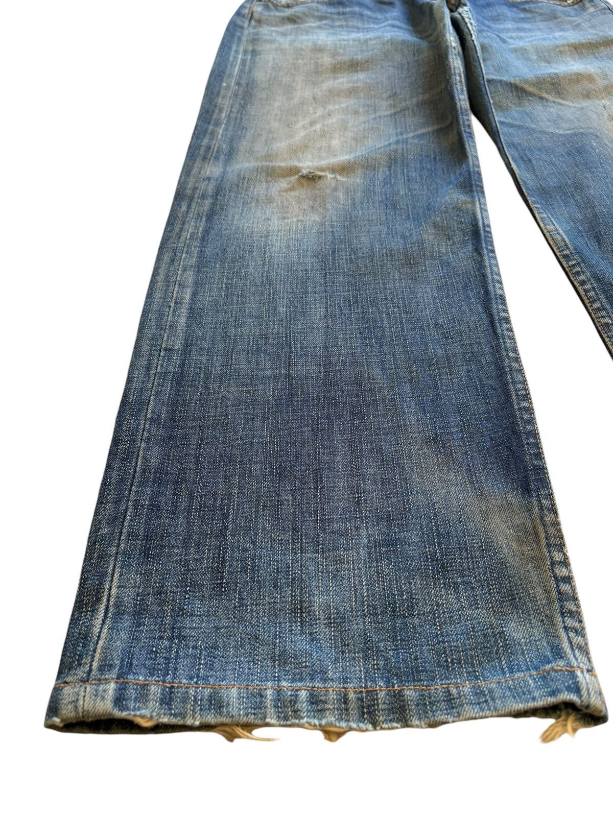 Levi's Vintage 90s Levis 503 Mud Wash Distressed Baggy Jeans Size US 37 - 6 Thumbnail