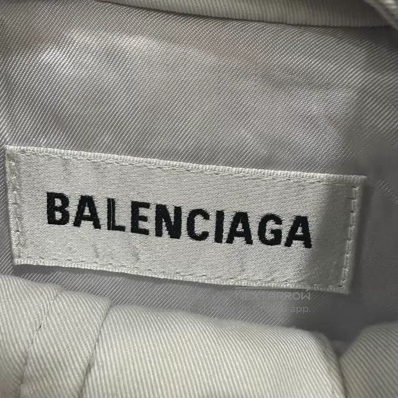 Balenciaga Balenciaga White 3B Embroidered Cotton Jacket Size US M / EU 48-50 / 2 - 5 Thumbnail