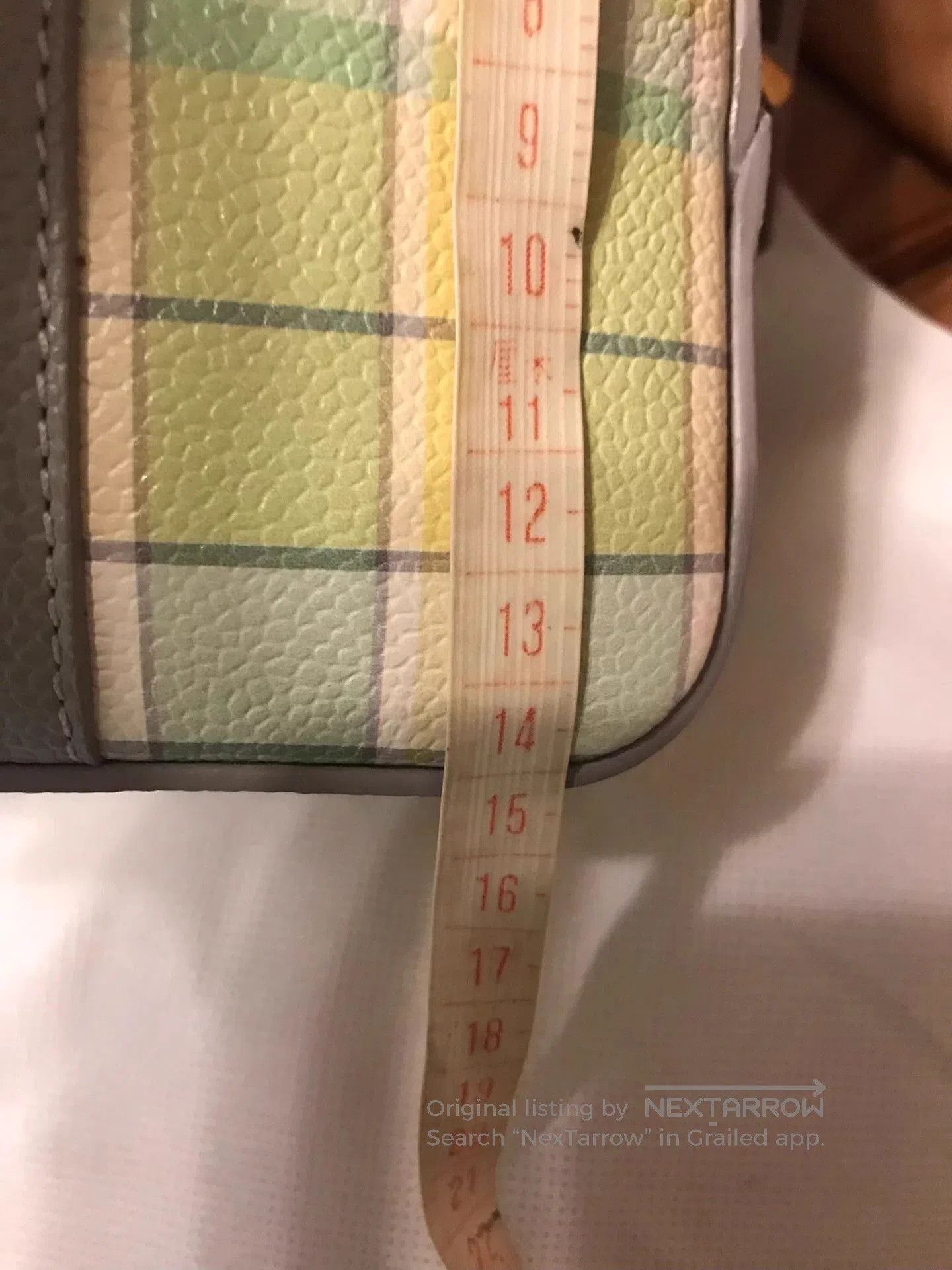 Thom Browne Multi Plaid Striped Crossbody Bag. Size ONE SIZE - 8 Thumbnail