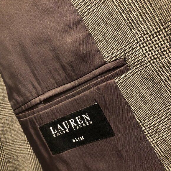 Ralph Lauren Ralph Lauren men's 100%wool 2pc suit size:46R pants:43/33 Size 46R - 5 Thumbnail