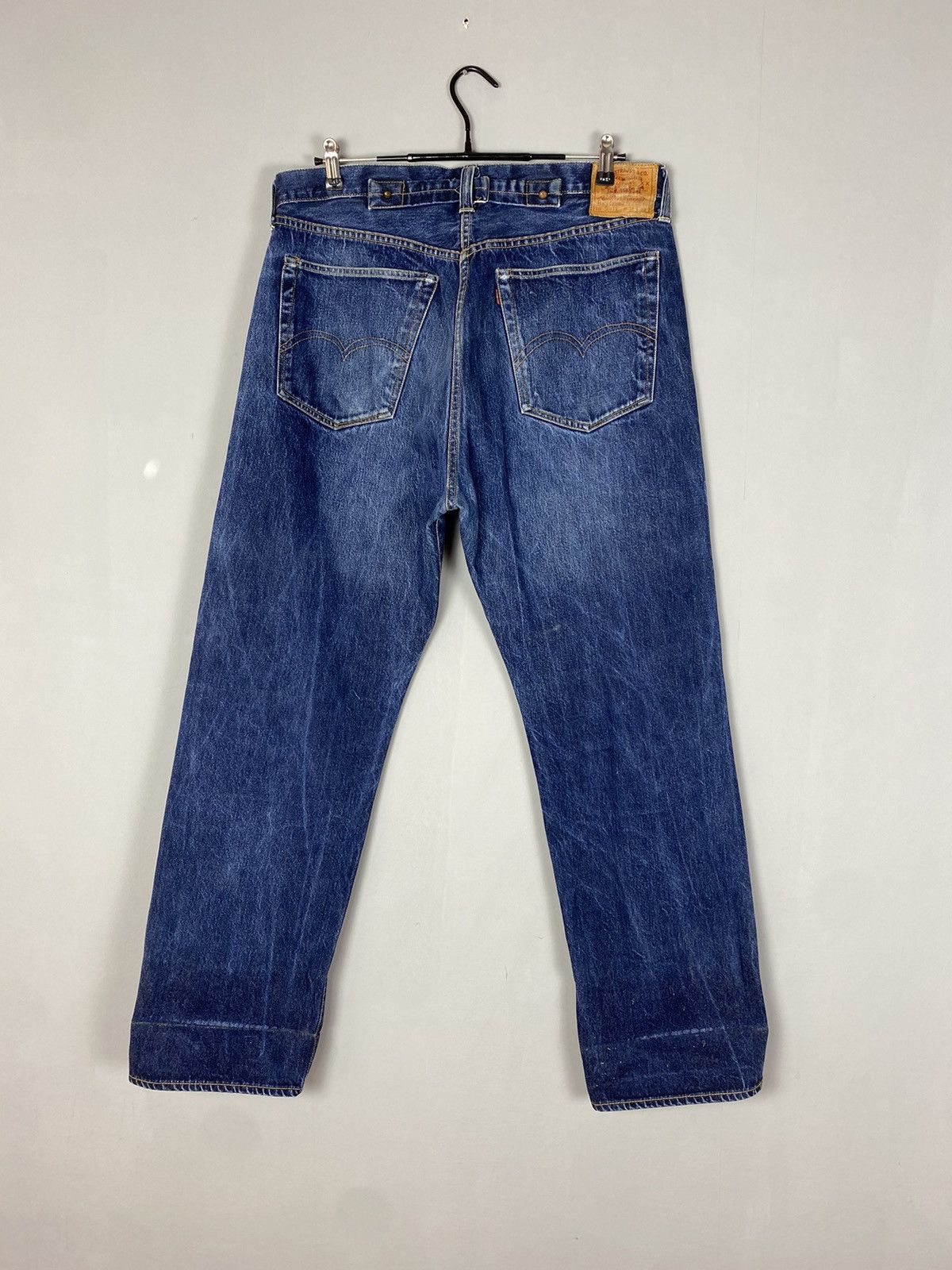 image of 90's Levis 501Xx Jeans Denim Big E in Blue, Men's (Size 38)