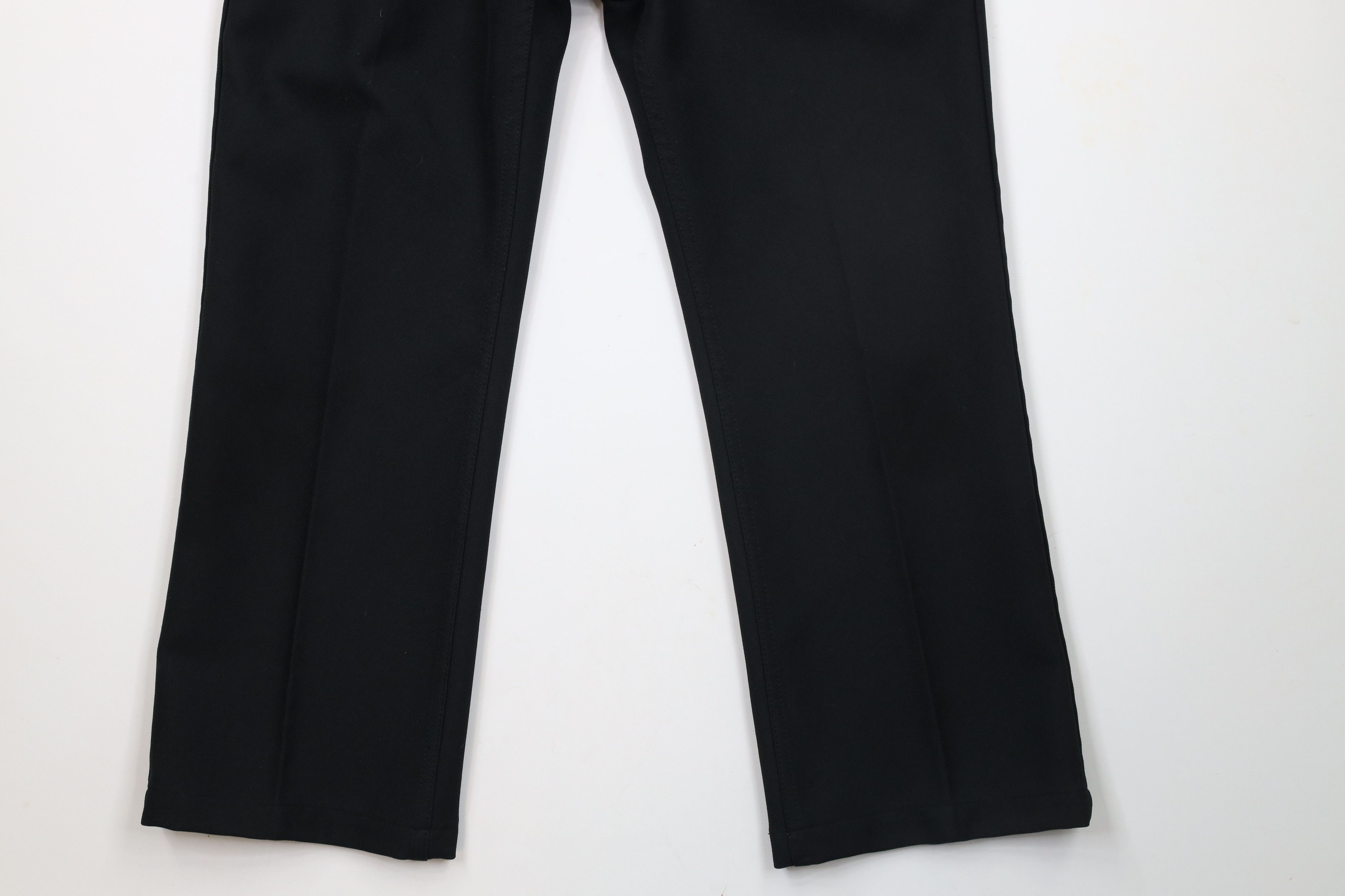 Vintage × Wrangler Vintage 90s Wrangler Wide Leg Western Chino Pants Black Size US 34 / EU 50 - 4 Thumbnail