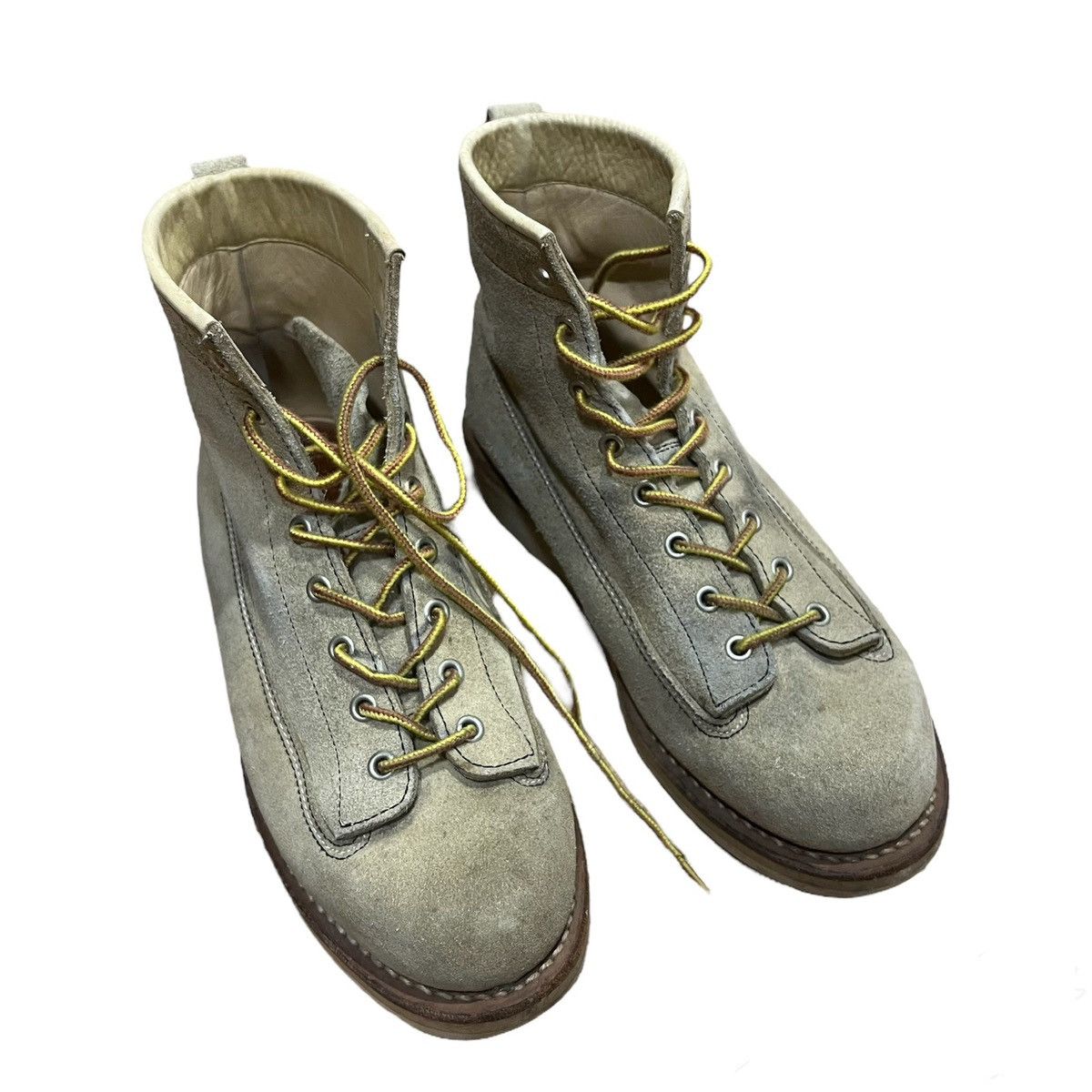 image of Nigo Bape Monkey Boots in Beige, Men's (Size 9)