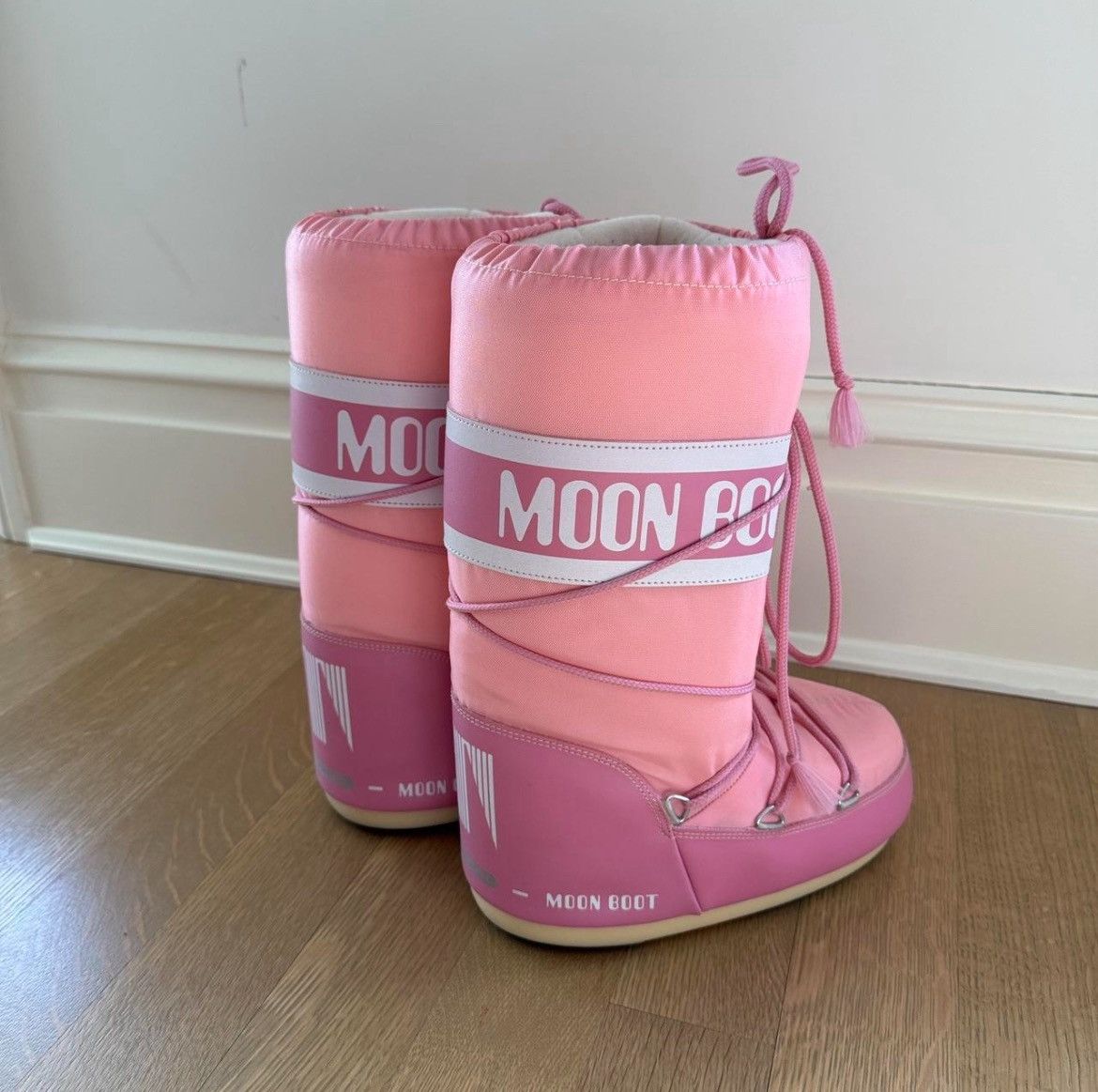 Moon Boot Pink Moon Boots Size US 7.5 / IT 37.5 - 2 Thumbnail