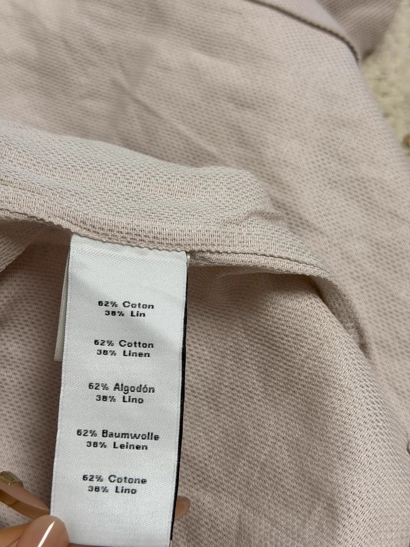 Hermes Hermès Men's Linen Shirt Authentic Size 40 M Size US M / EU 48-50 / 2 - 4 Thumbnail