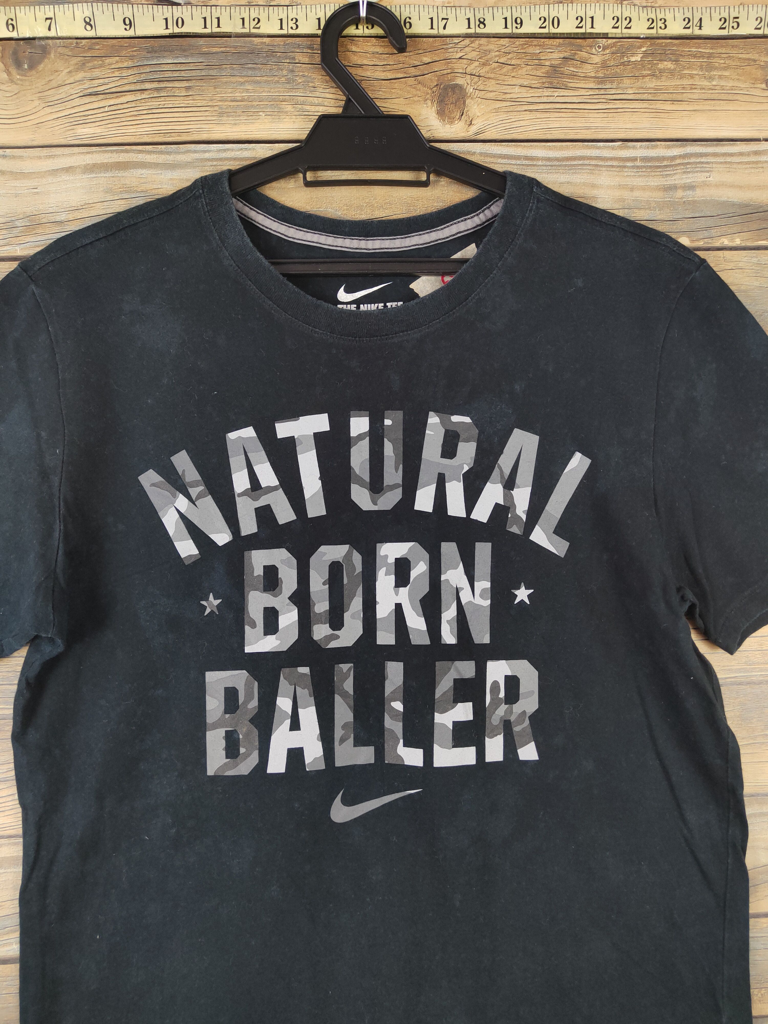 Nike Nike Black Short Sleeve T-shirts #657 Size US M / EU 48-50 / 2 - 2 Thumbnail