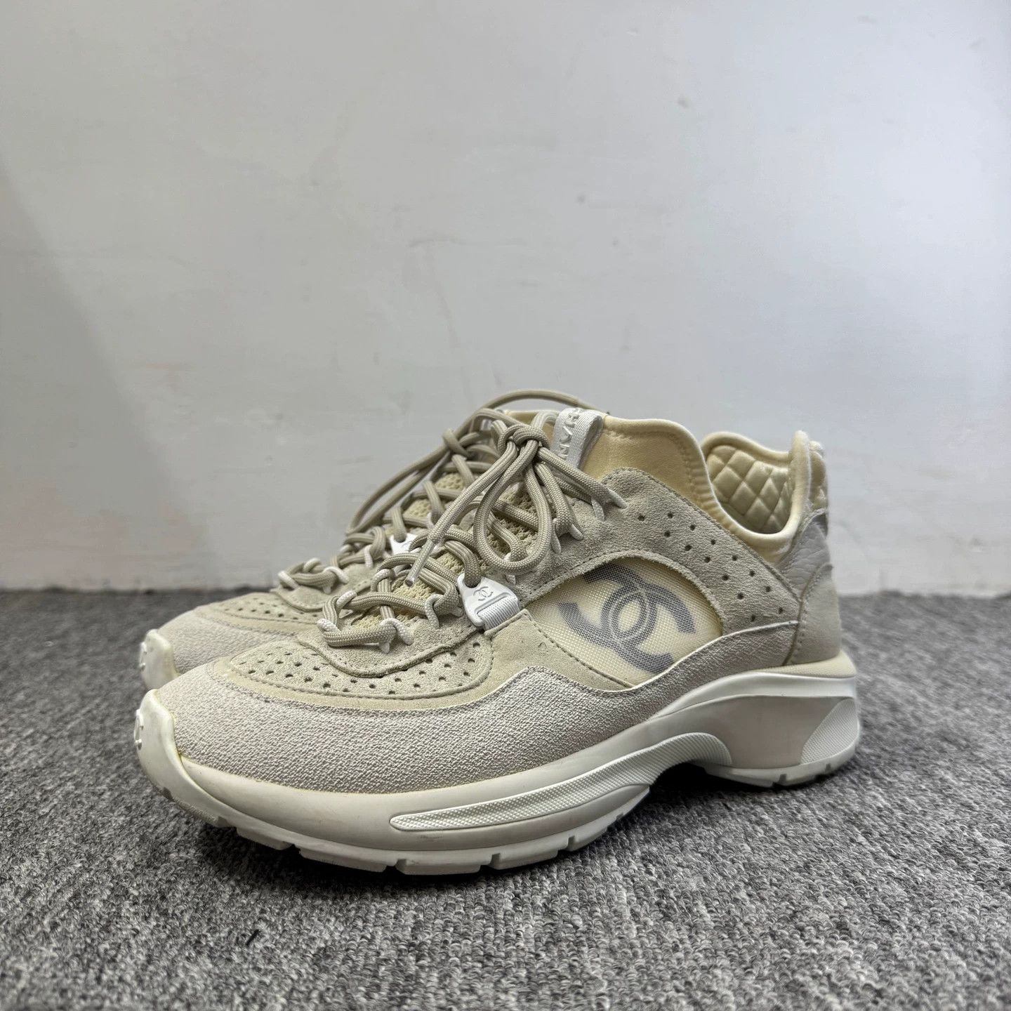 Chanel Chanel 36.5 EUR 95 New Sneakers Size US 6 / IT 36 - 1 Thumbnail