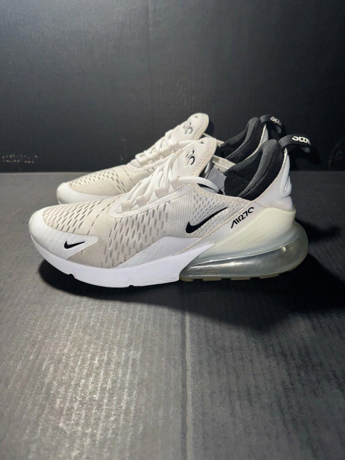 Nike Nike Men's Air Max 270 White Black AH8050-100 Size 8 w/ BOX Size US 8 / EU 41 - 5 Thumbnail