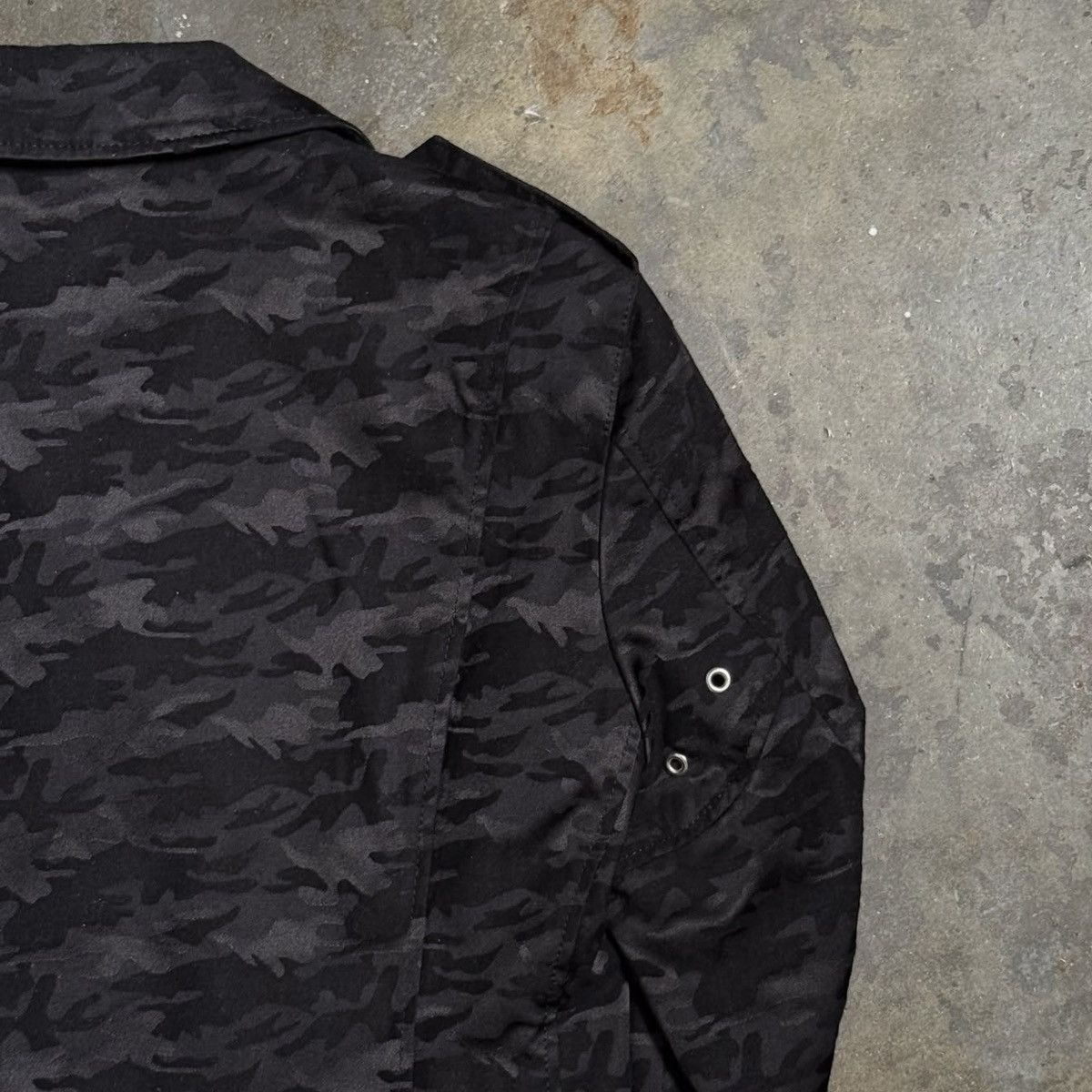 Comme des Garcons COMME DES GARÇONS BLACK/PURPLE MULTI PRINT JACKET - SMALL Size S / US 4 / IT 40 - 5 Thumbnail
