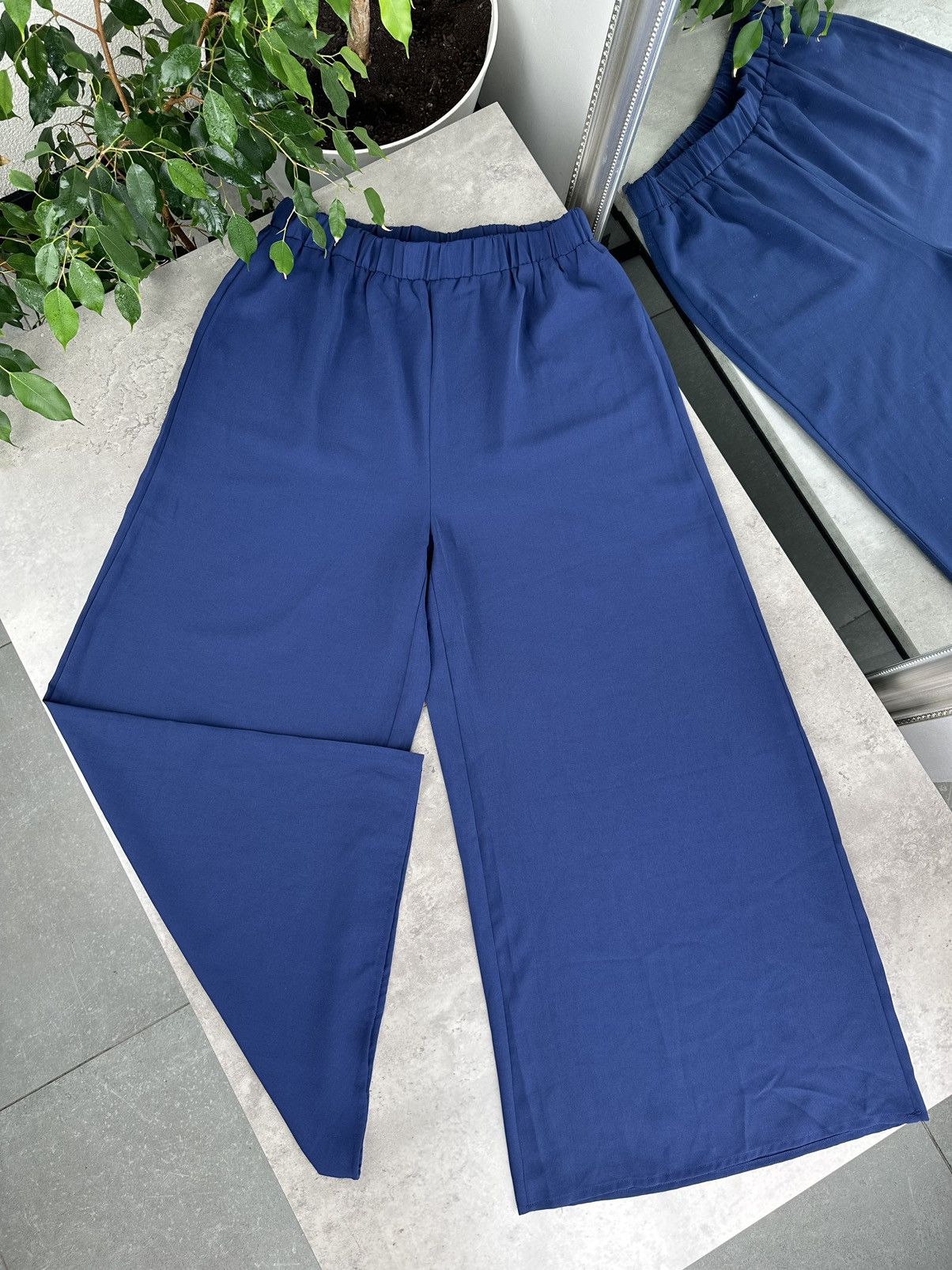 image of Avant Garde x Vintage Wide Pants Yohji Style in Blue, Men's (Size 32)
