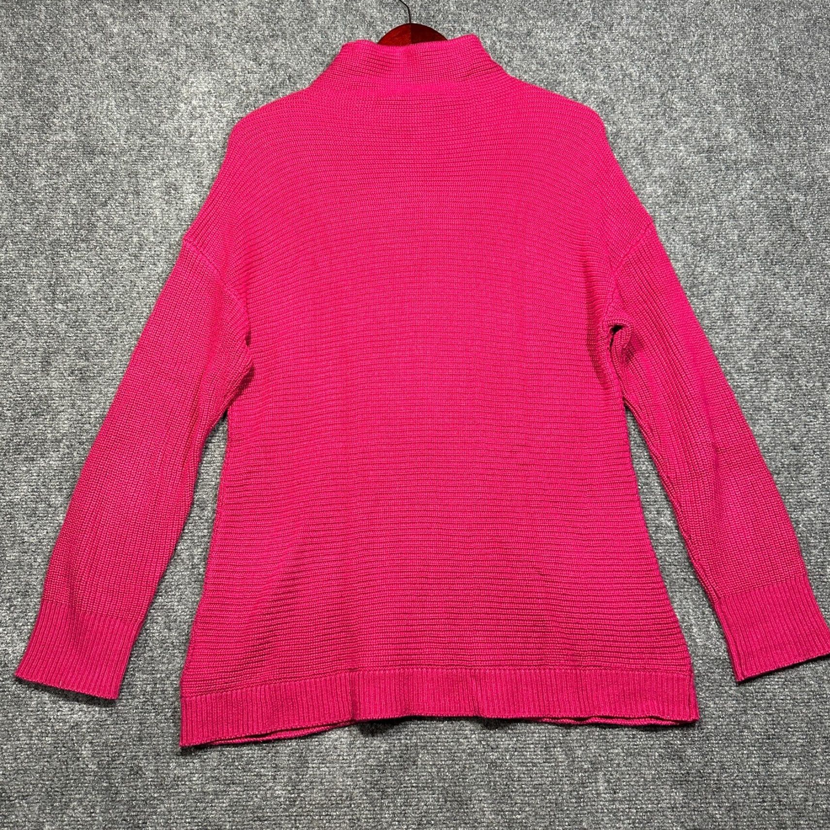 Michael Kors VINTAGE Michael Kors Sweater Womens L Long Sleeve Mock Pullover Ribbed Hem Cuffs Logo Knit Regular Purple Size L / US 10 / IT 46 - 6 Thumbnail