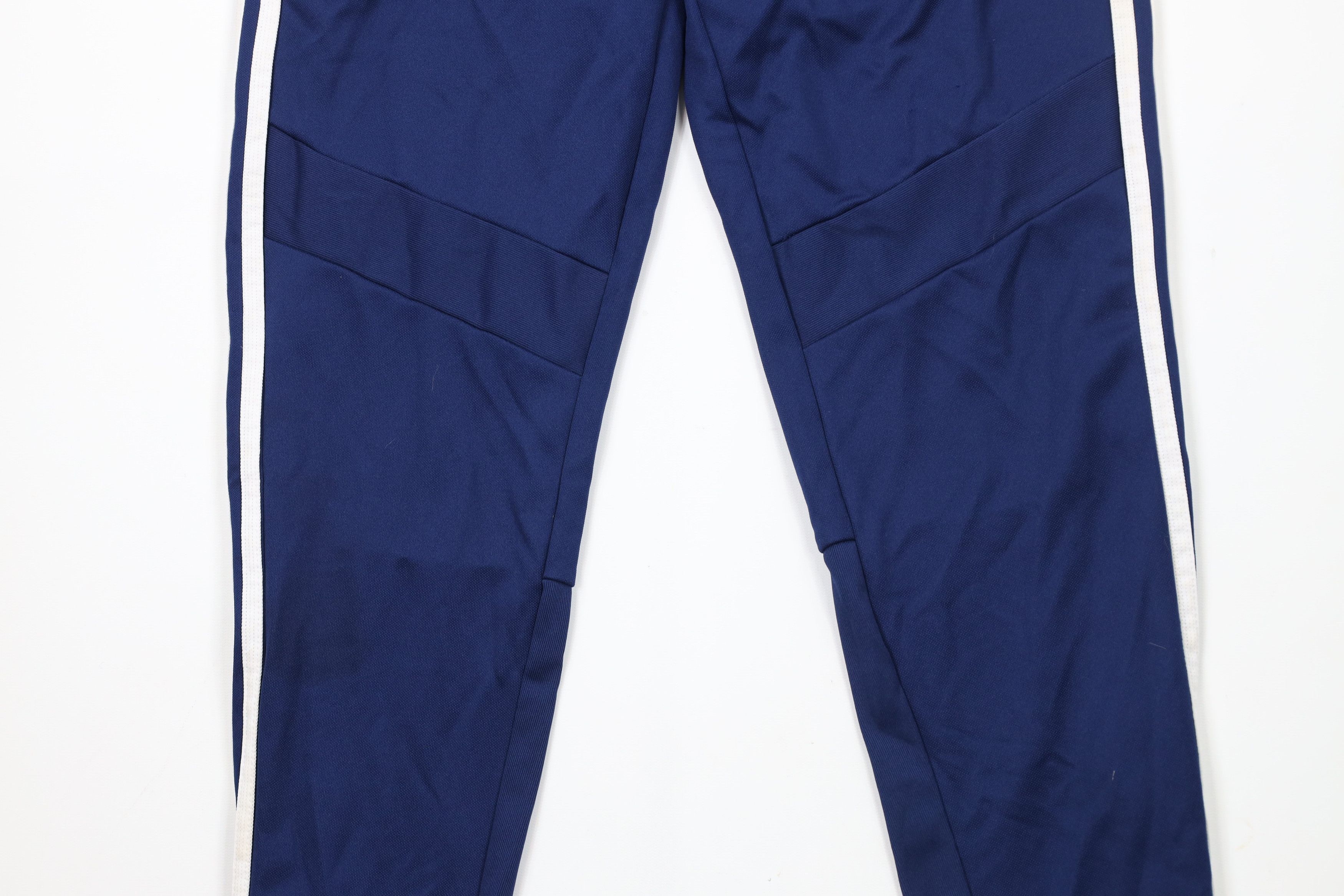 Adidas × Vintage Vintage Y2K Adidas Striped Tapered Soccer Warm Up Pants Blue Size US 32 / EU 48 - 3 Thumbnail